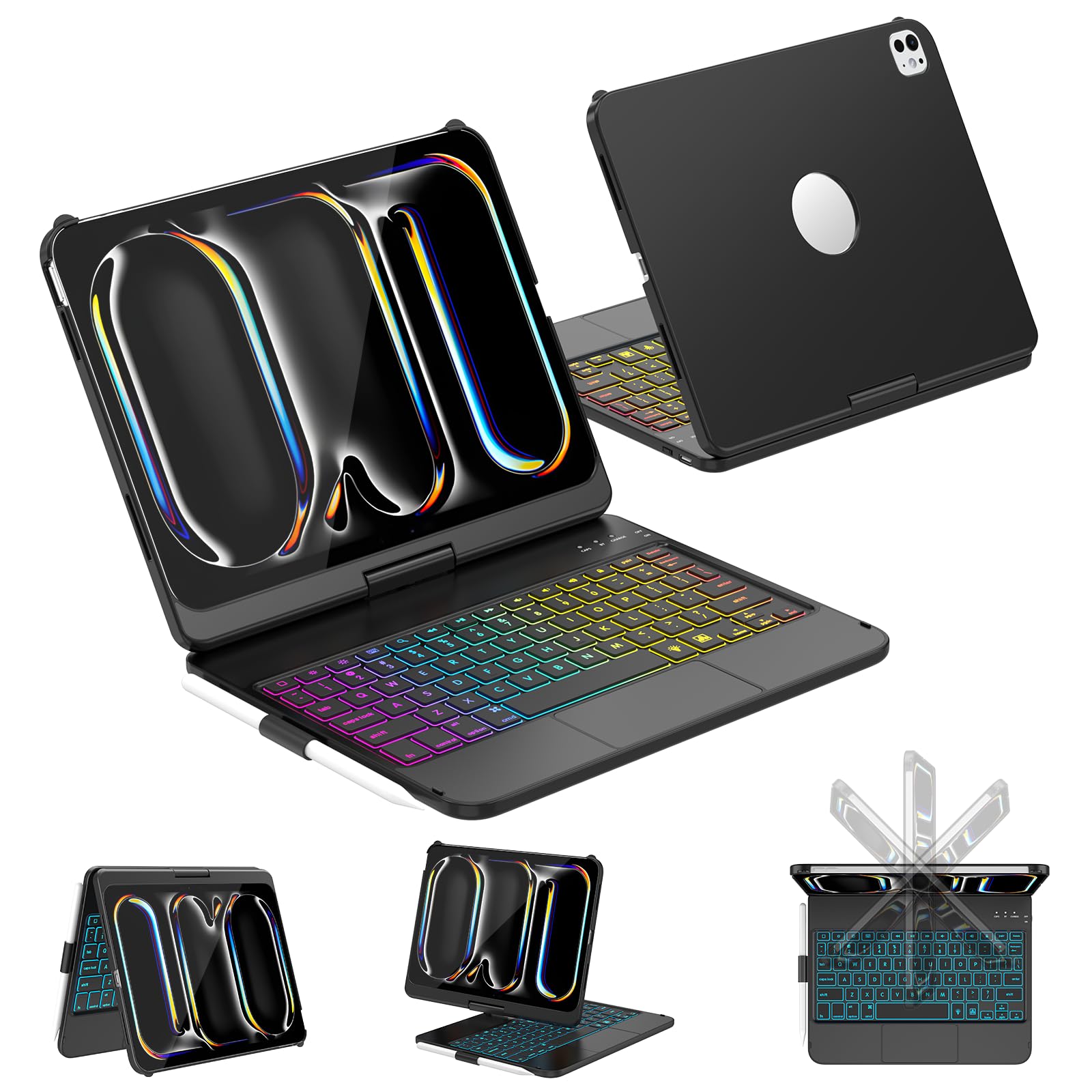 CC Store for iPad Pro 11 inch Case with Keyboard,MultiTouch Trackpad