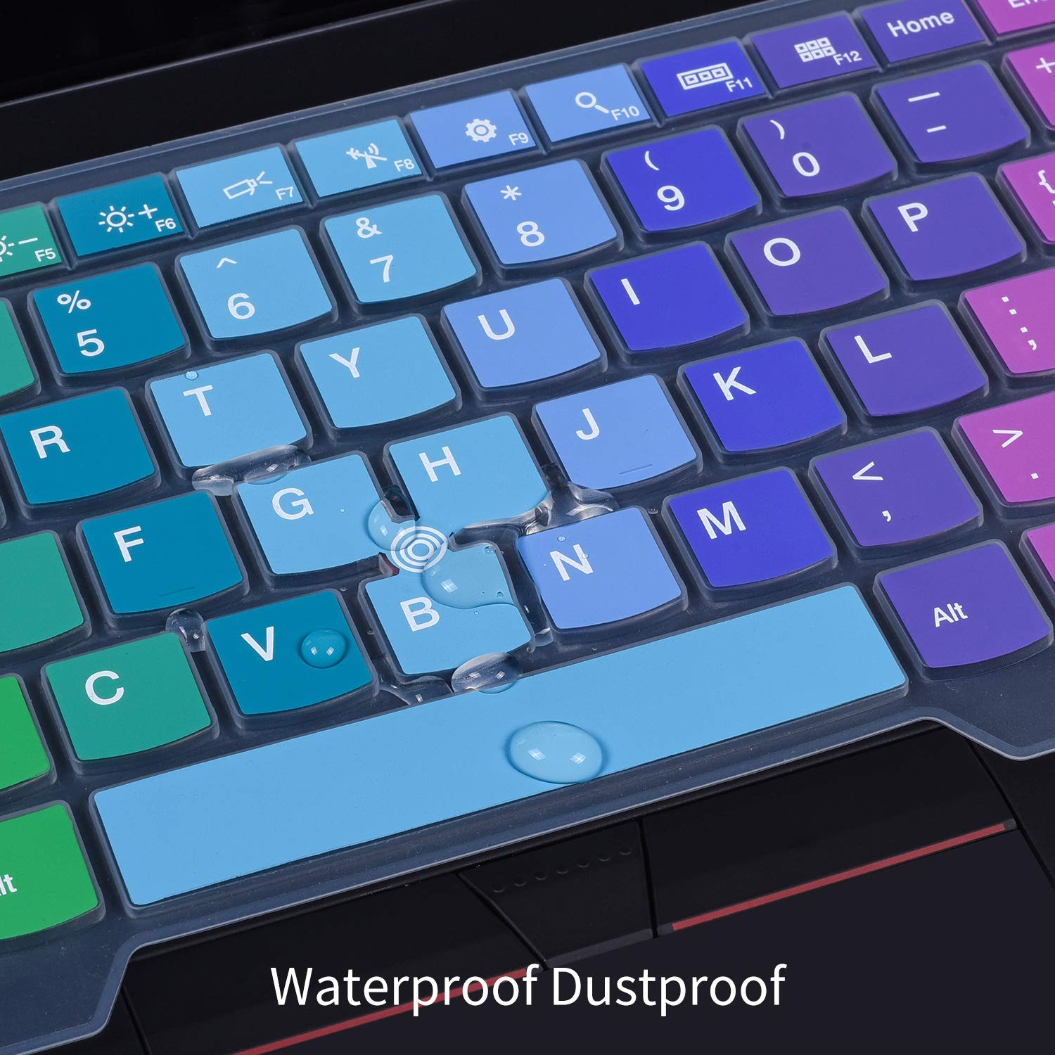 Keyboard Cover For For 14'' Lenovo Thinkpad T14 Gen 2, E14 Gen 4/3/2, T14S Gen 2/1, L14 Gen 2, Thinkpad T490 T495 T480 T480S T47