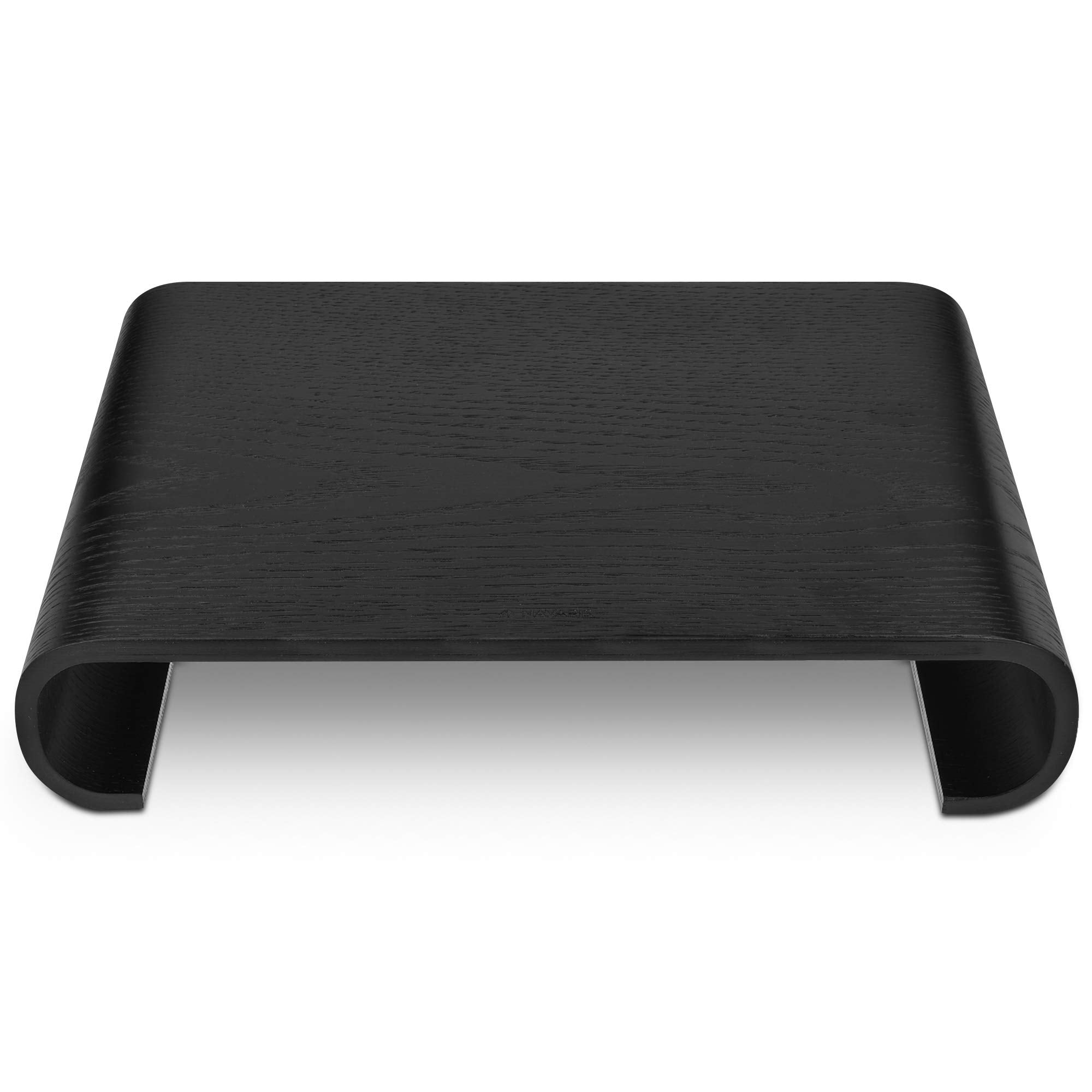 Desk Riser Dock Navaris Wood Monitor Stand Riser Computer Desk Organizer Desktop Dock ...