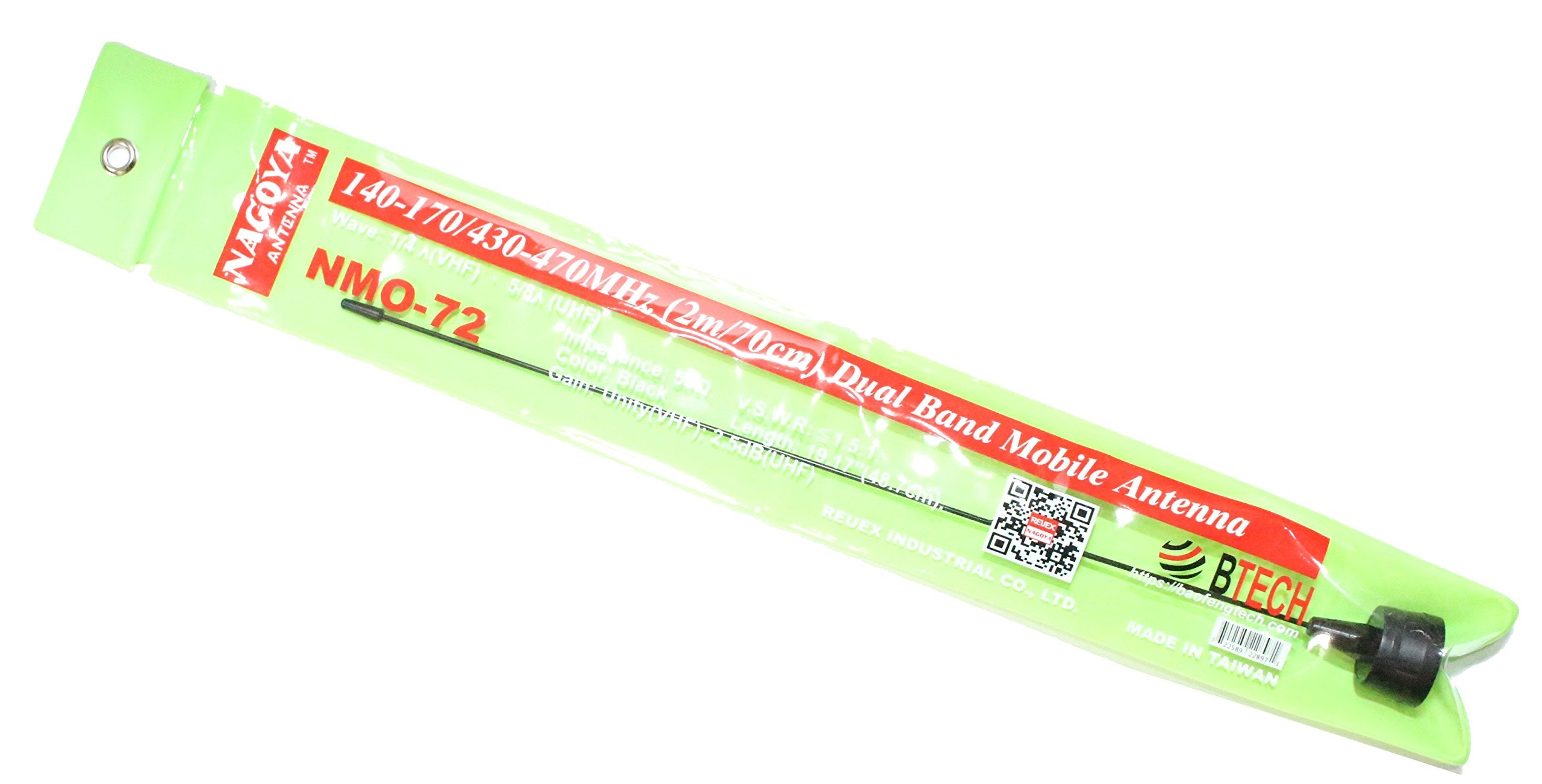 Nagoya Nmo 72 19.25'' Antenna Nmo Mount Dual Band Vhf, Uhf (145/440Mhz) (Requires Nmo Mount)