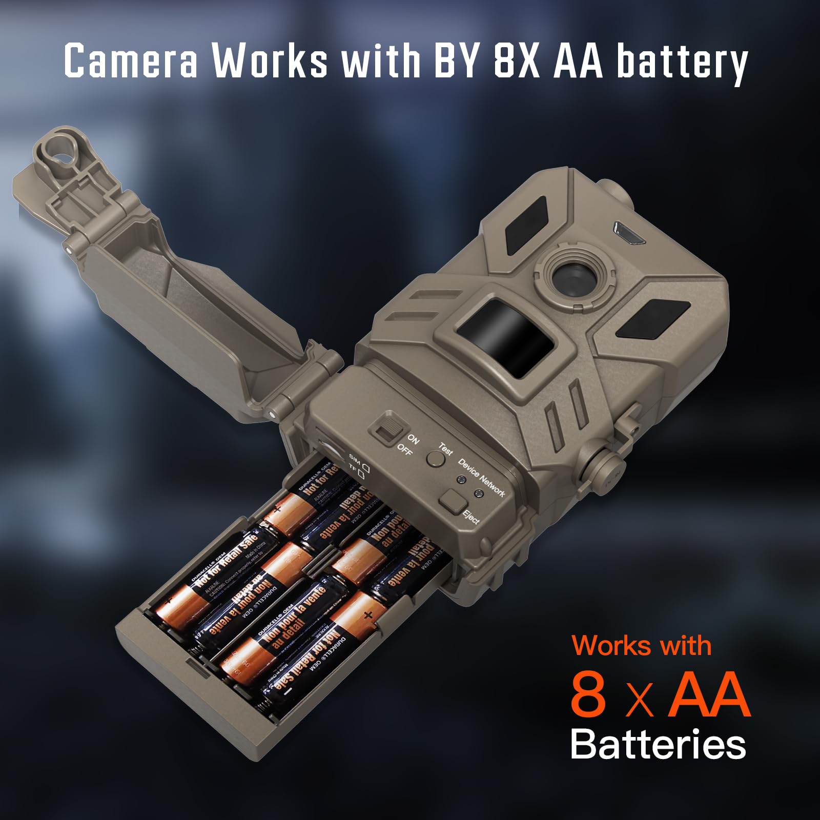 Outdoor Expert 4G Cellular Trail Camera,36Mp Hunting Camera With No Glow 940Nm Ir Led Night Vision,Hd Video Ip66 Waterproof Game