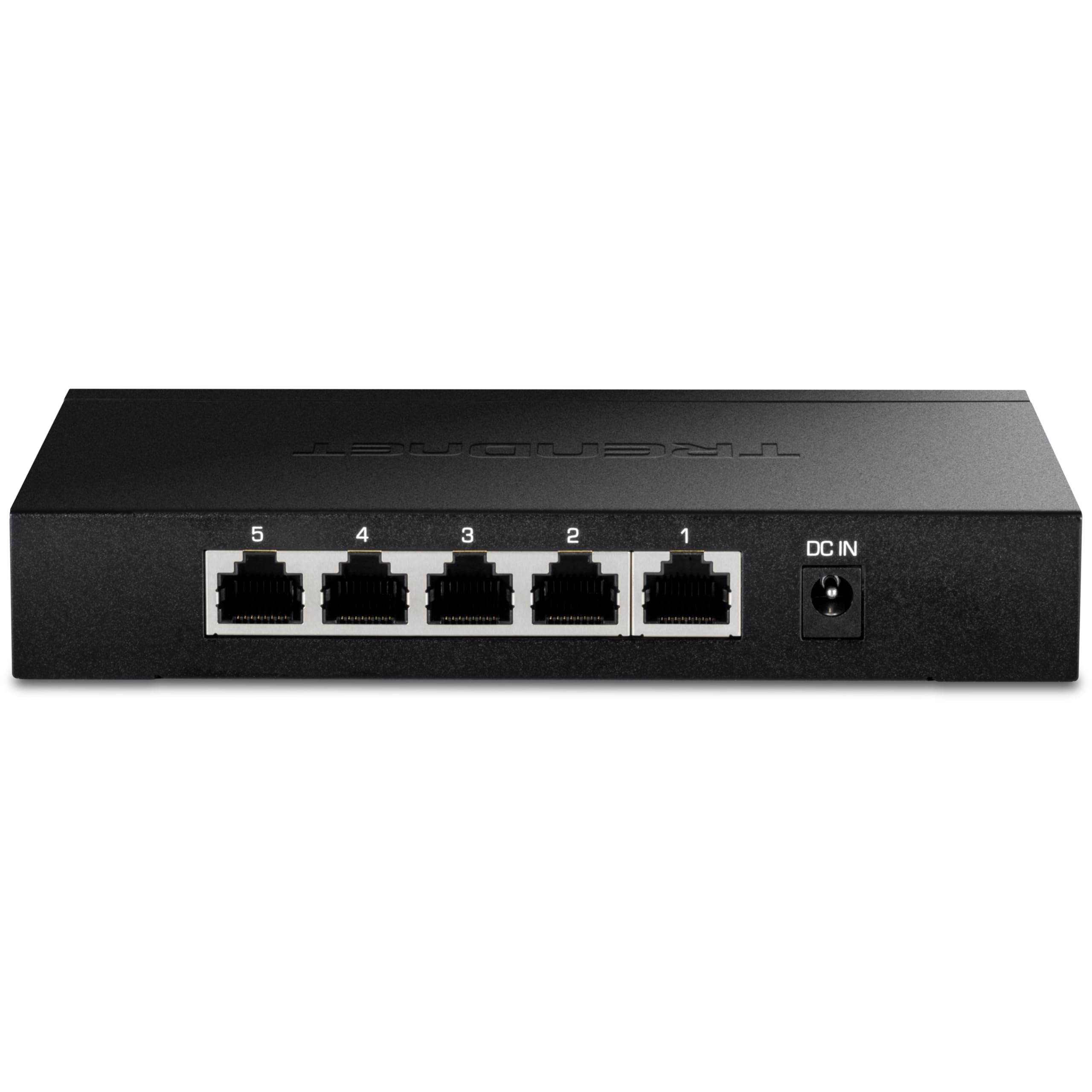 Trendnet 5 Port Unmanaged 25G Switch, 5 X 25Gbase T Ports, 25Gbps Switching Capacity, Backwards Compatible With 10 100 1000Mbps
