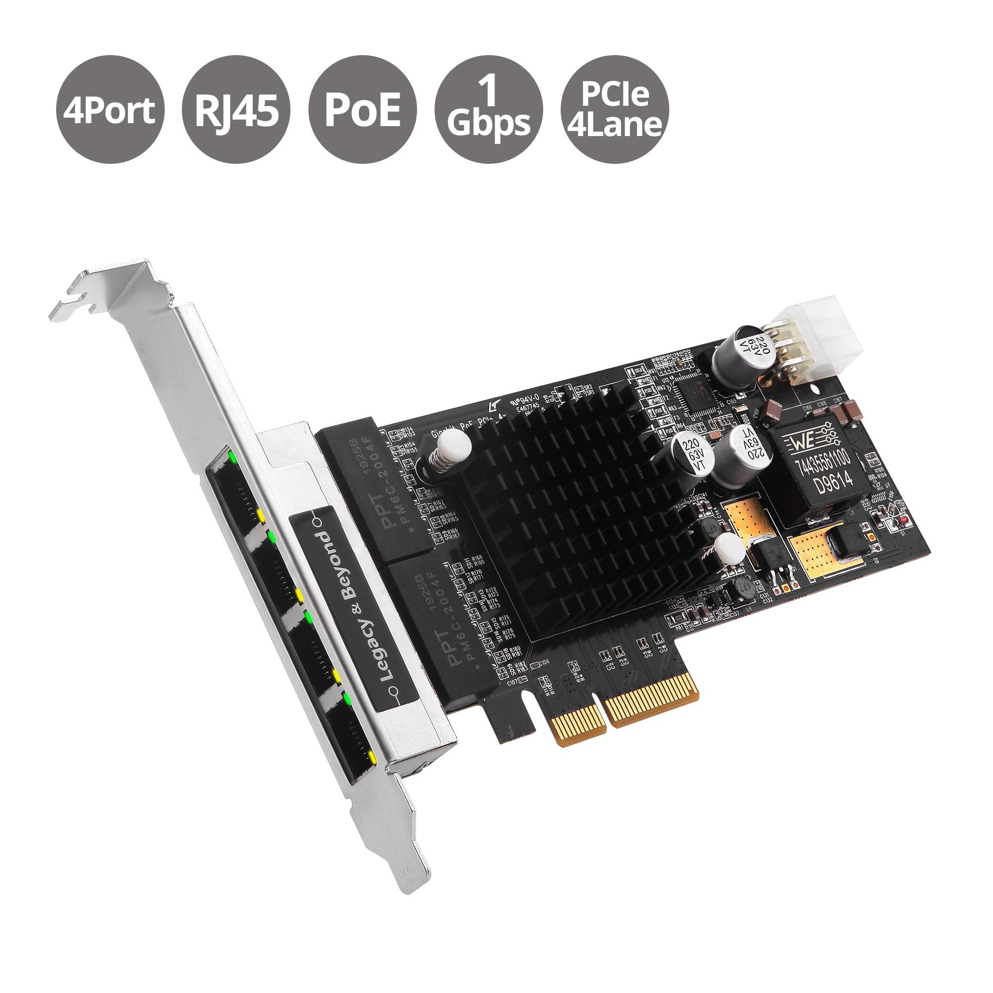 4 Port Gigabit Ethernet Pcie