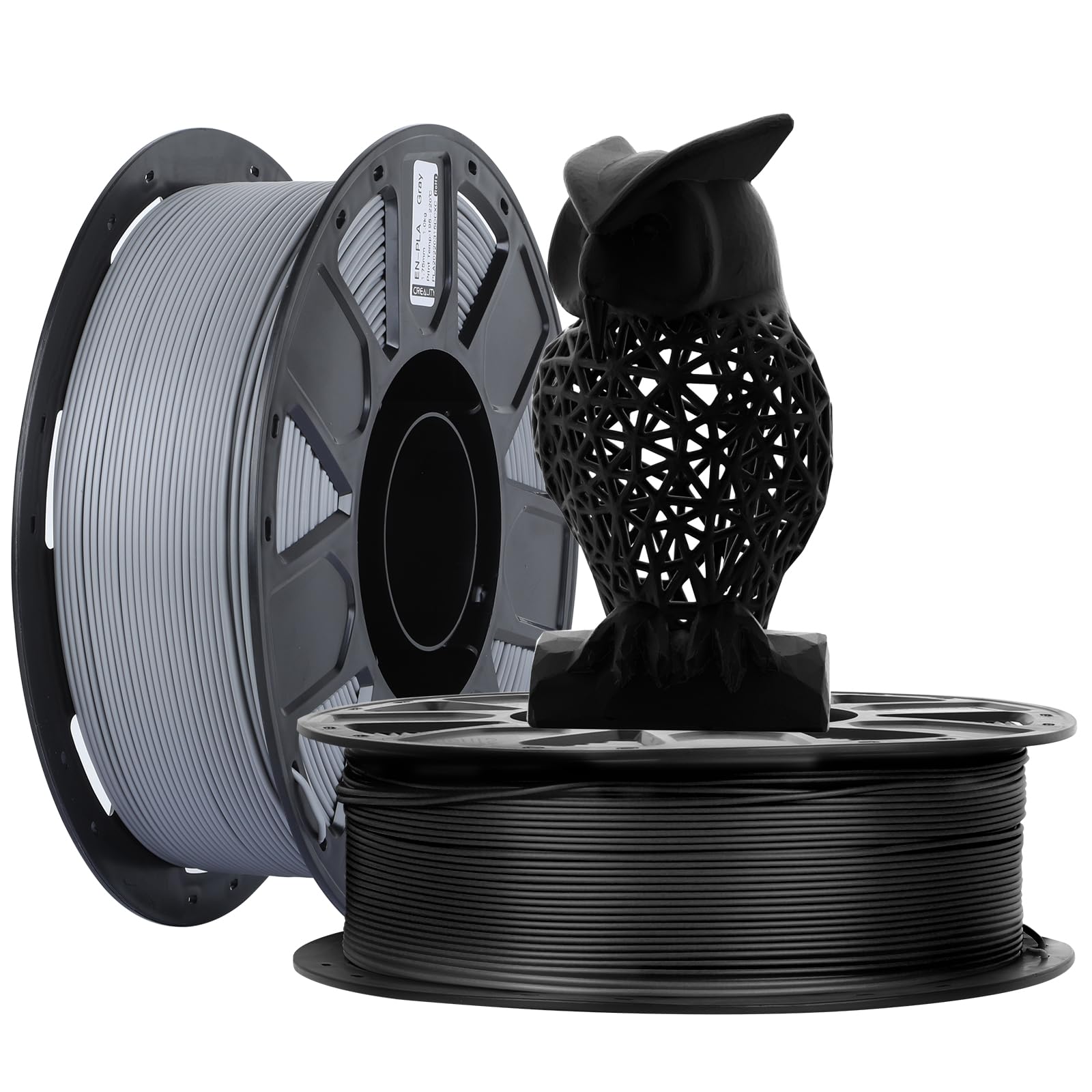 Creality Pla Filament 1.75Mm 3D Printer Filament Ender Pla No Tangling Smooth Printing Accuracy +/  0.02Mm Fit Most Fdm 3D Print
