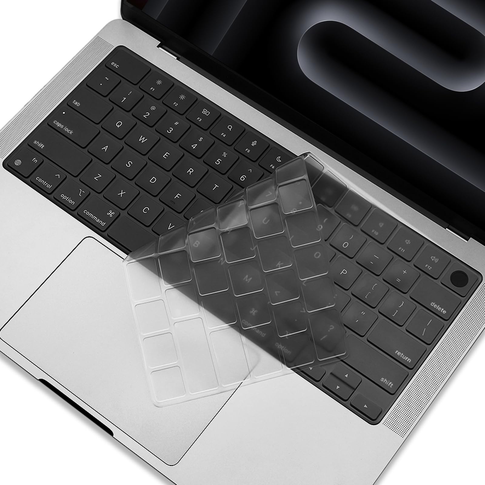 Keyboard Cover Skin For 2024 2021 Macbook Air & Pro/Max With M3 M2 M1 Chip 15.3'' 13.6'' 14.2'' 16.2 Inches A2941 A2681 A3114 A3