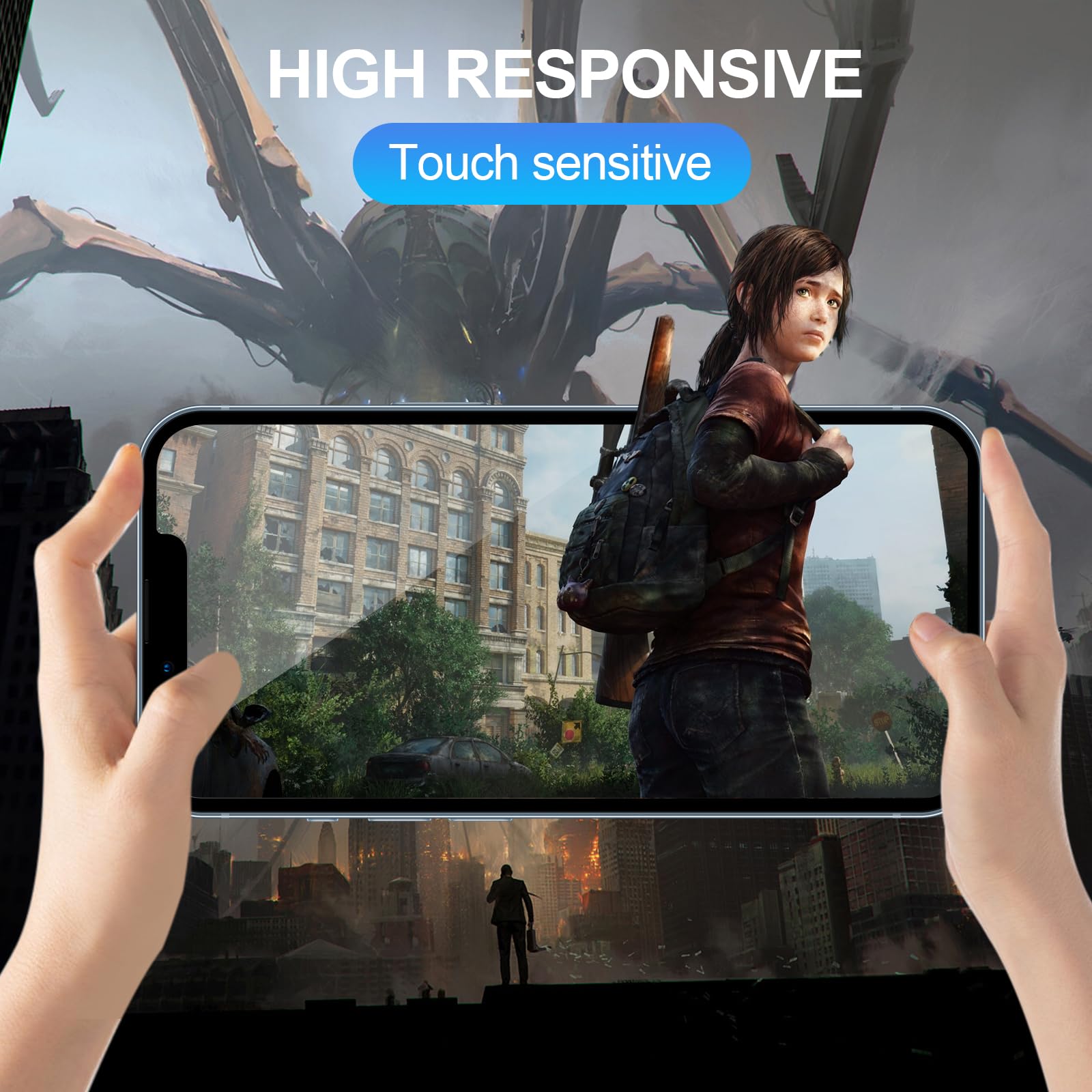 Avoar 3 Pack Tempered Glass Screen Protector For Iphone 12 Pro Max, 6.7 Inch Hd Clear, Bubble Free, Anti Scratch, Case Friendly