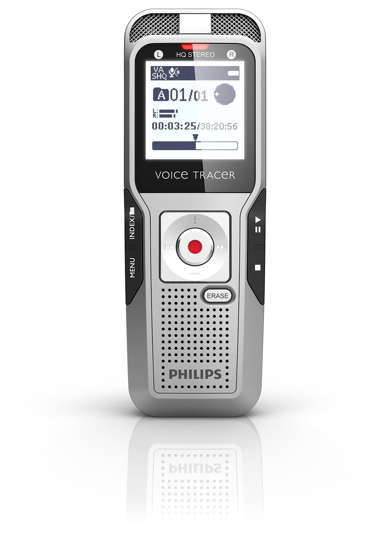 Philips Dvt3000/00 2 Gb Digital Voice Tracer And Recorder