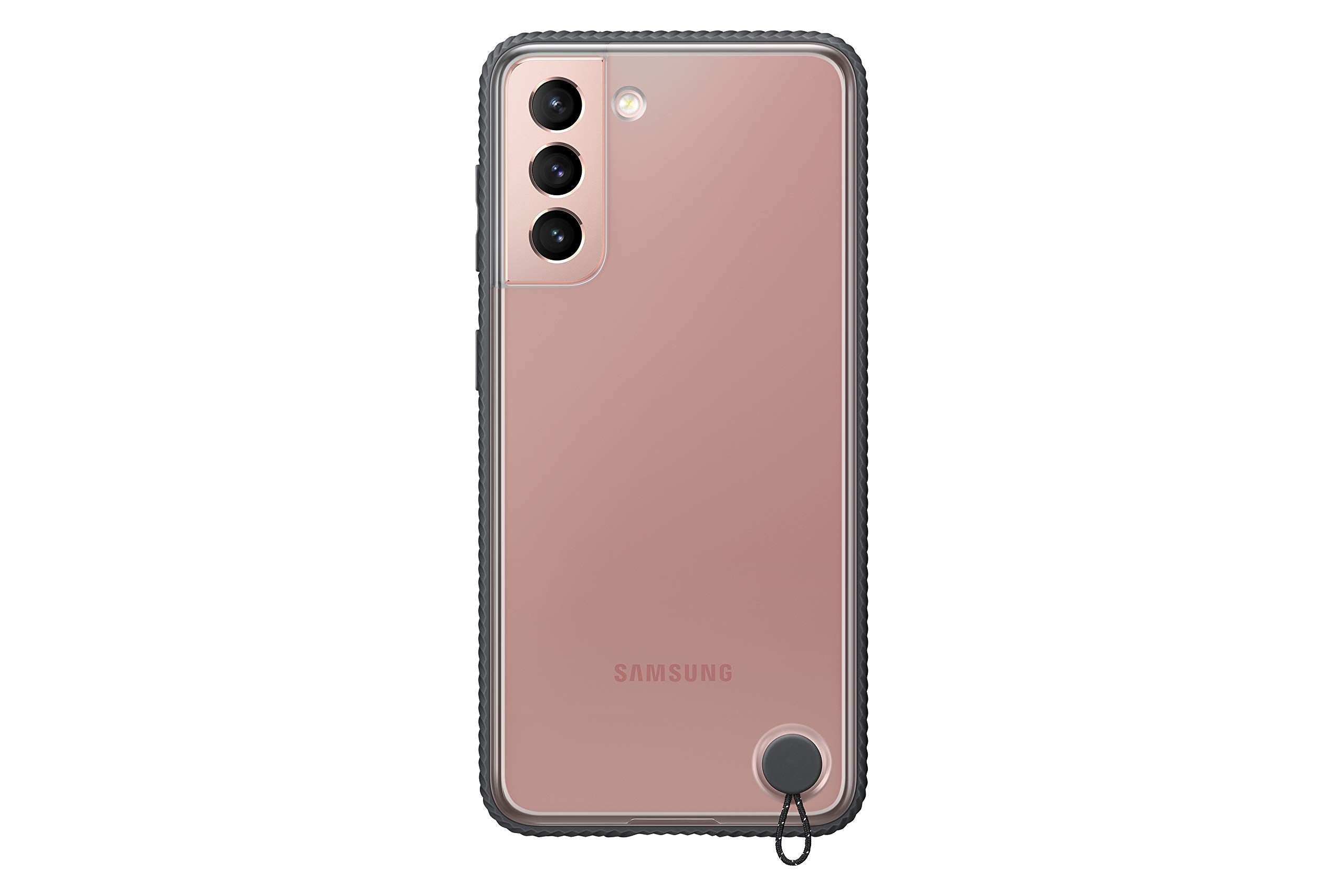 Samsung Galaxy S21 Case, Clear Protective Cover   Black (Us Version )