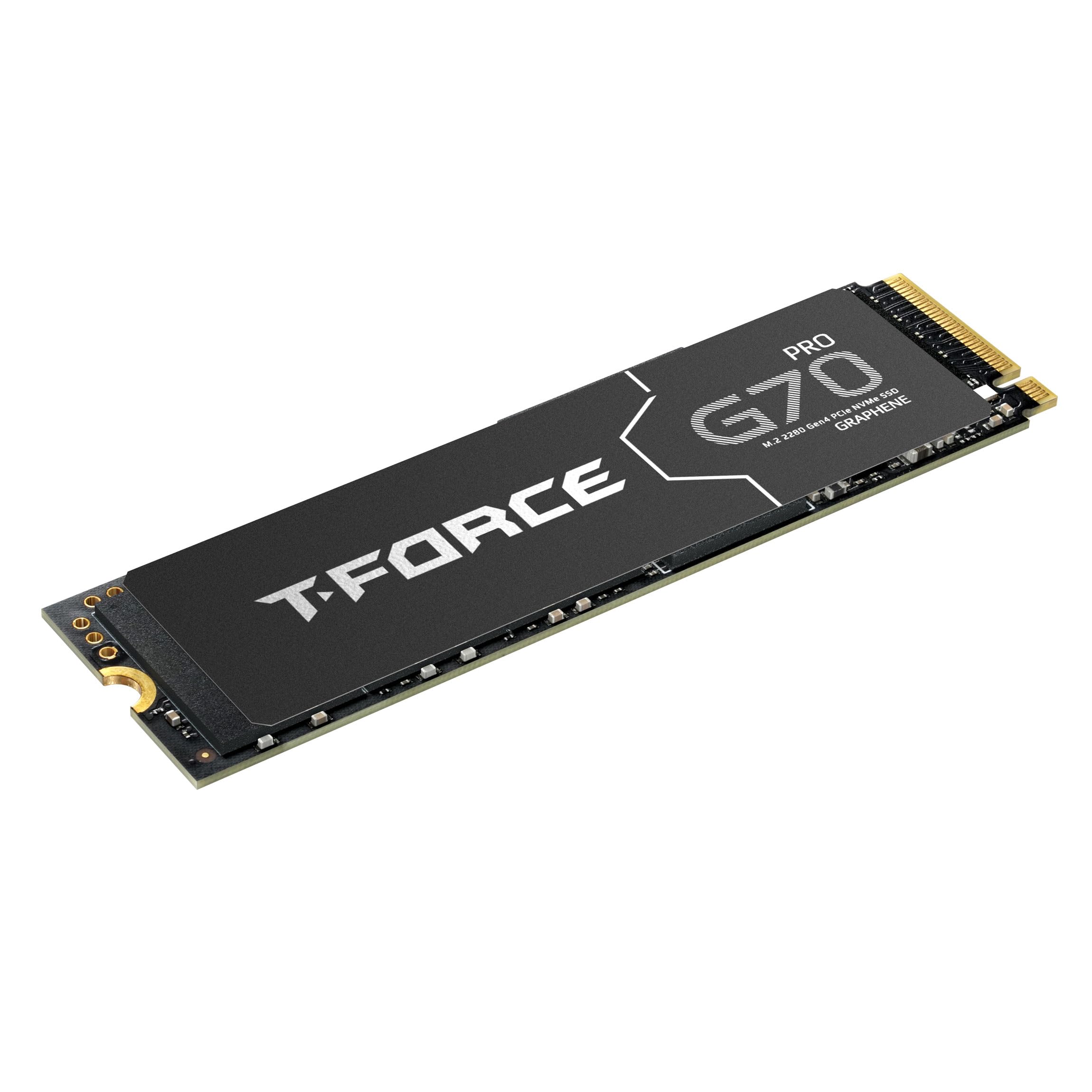 Teamgroup T Force G70 Pro Graphene Heatsink 1Tb Dram Slc Cache 3D Tlc Nand Nvme Innogrit Pcie Gen4X4 M.2 2280 Gaming Internal Ss
