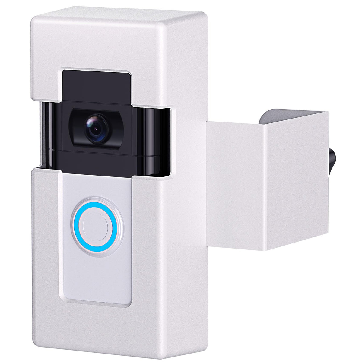 Anti-Theft Video Doorbell Mount,Doorbell Door Bracket No Drilling Compatible With Blink & Ring Video Doorbell 1/2/3/3 Plus/4/202