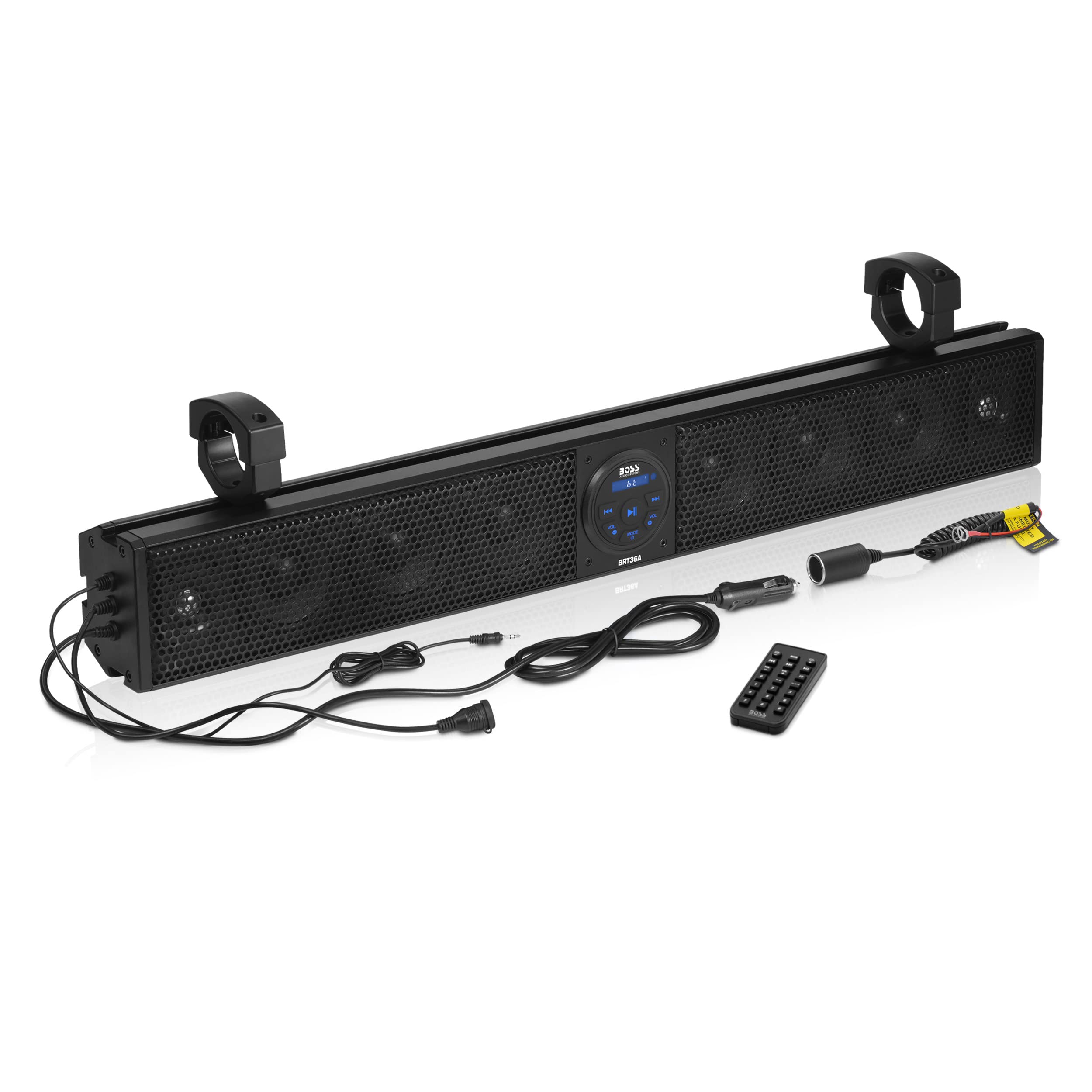 Boss Audio Systems Brt36A Atv Utv Sound Bar   36 Inches Wide, 4 Inch Speakers, 1 Inch Tweeters, Full Range, Ipx5 Weatherproof, B