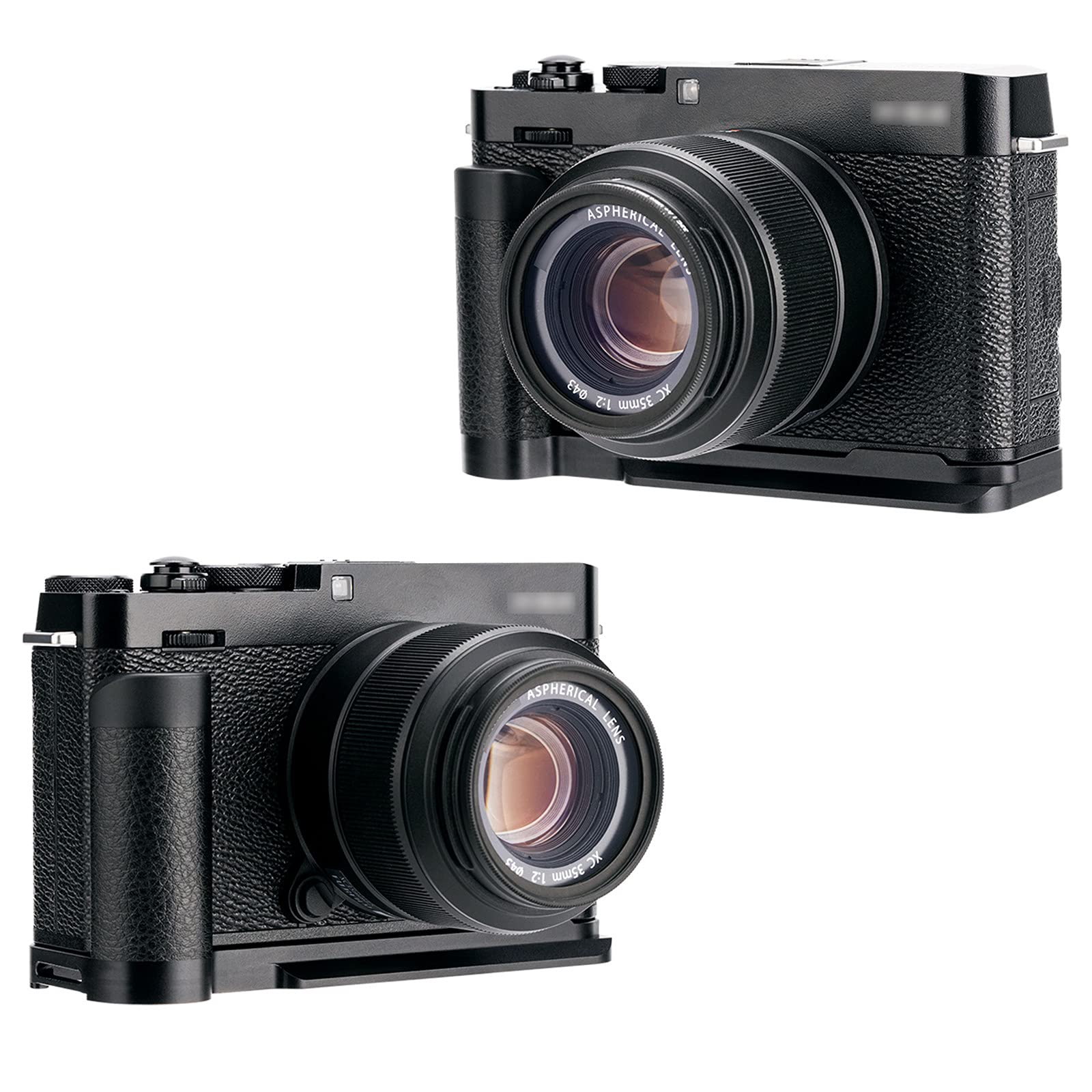 Jjc Solid Metal Hand Grip Secure Quick Release Plate L Bracket Holder For Fuji Fujifilm X E4 Xe4 Replaces Fuji Mhg Xe4 Handgrip