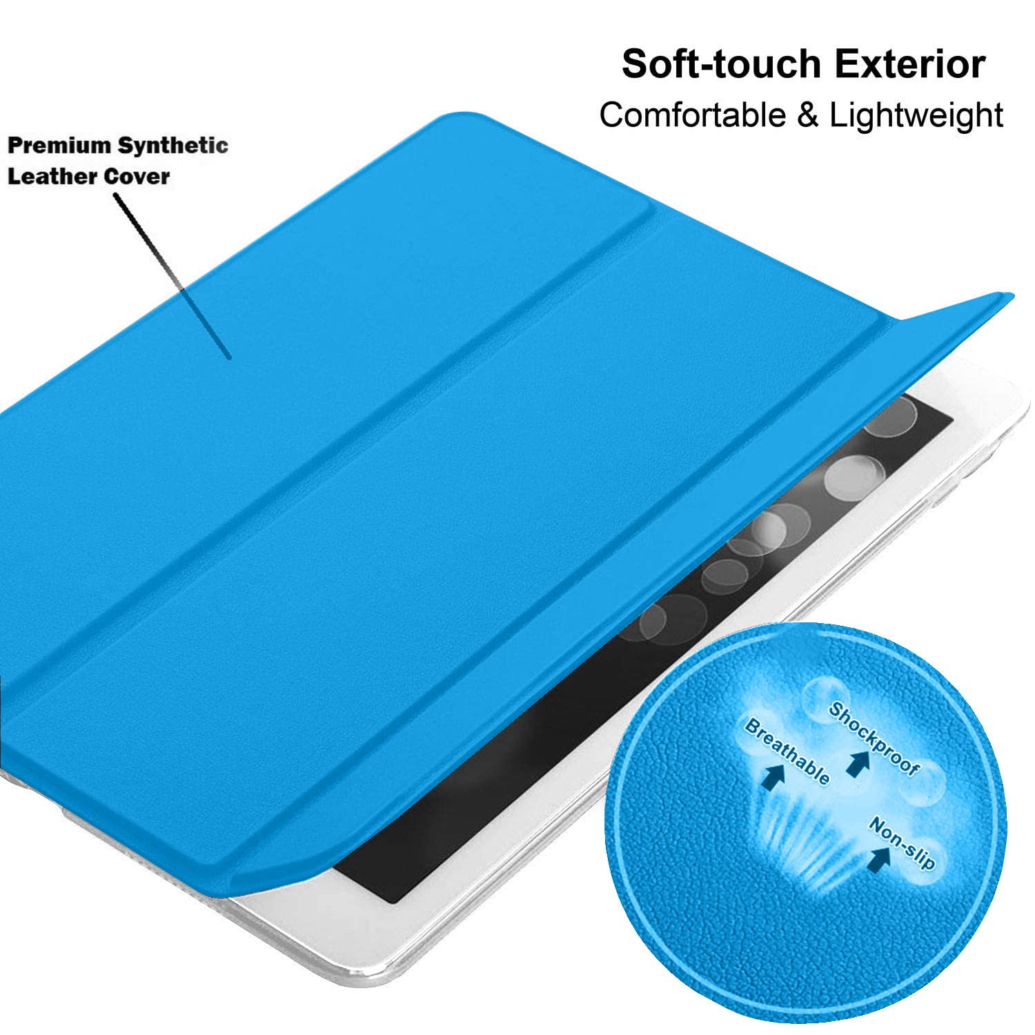 Durasafe Cases For Ipad 9.7 Inch Old Model 4 3 2 Gen Case A1458 Md513Ll/A A1416 Mc705Ll/A Md328Ll/A Md333Ll/A Md336Ll/A A1395 Mc