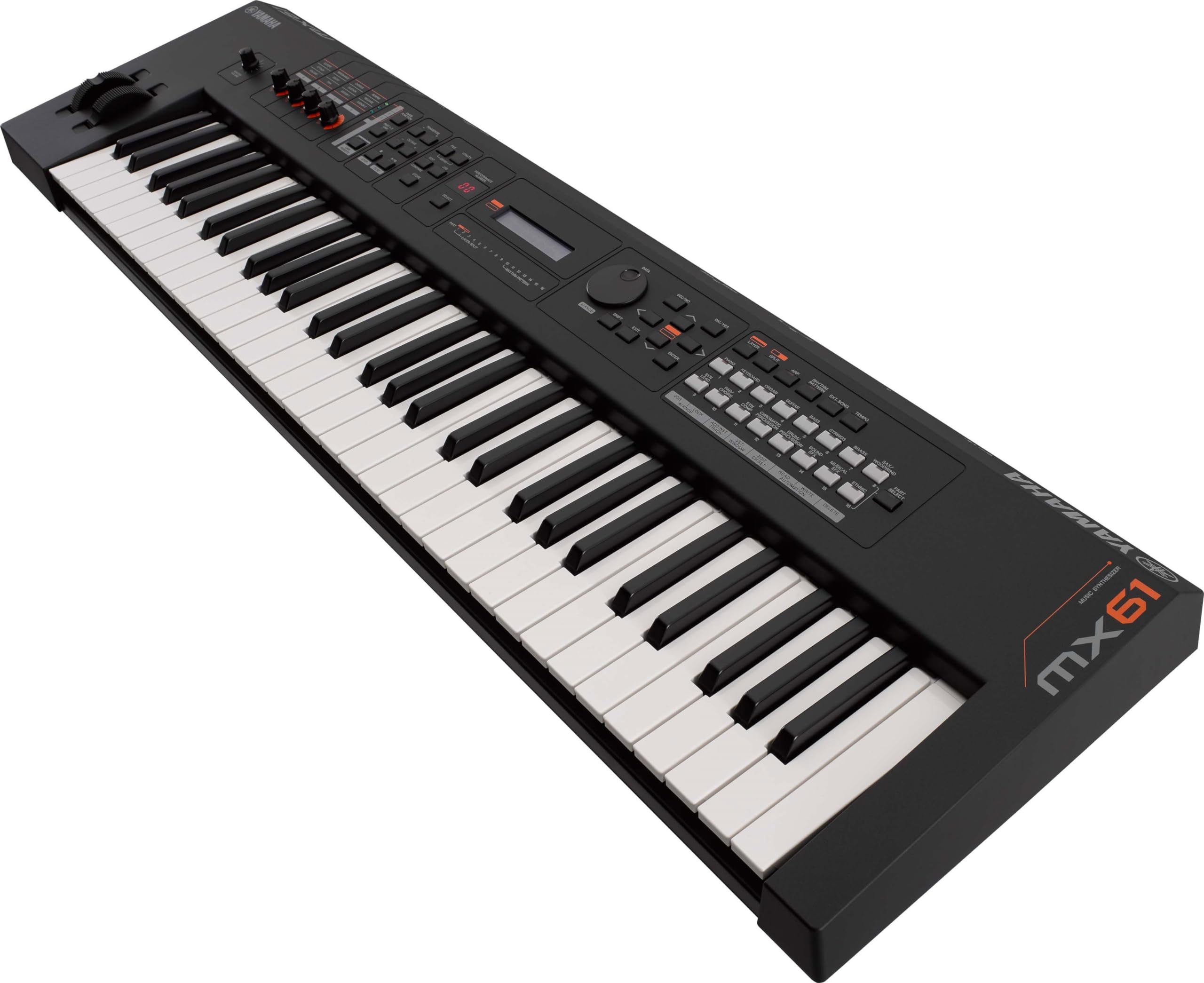 Yamaha Mx61 Music Production Synthesizer, 61-Key, Black