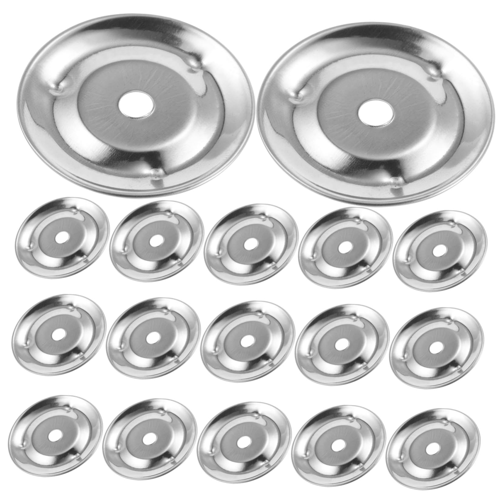 Abaodam 50pcs Cymbal Replacement for Handheld Tambourine Jingles Sound Quality for Church Concerts and Parties Essential Accesso