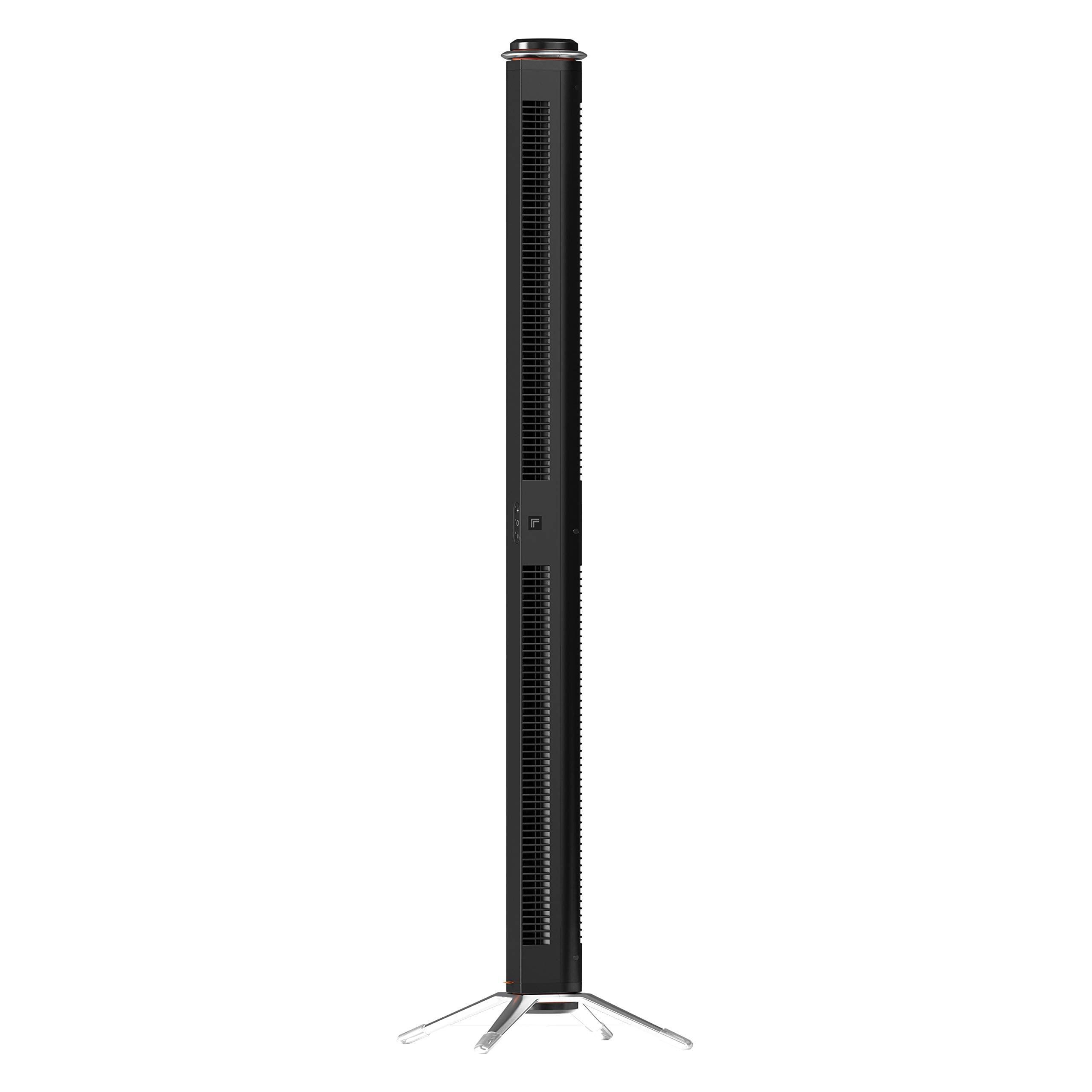 Sharper Image Axis 47 Airbar Tower Fan With Remote Control, Black