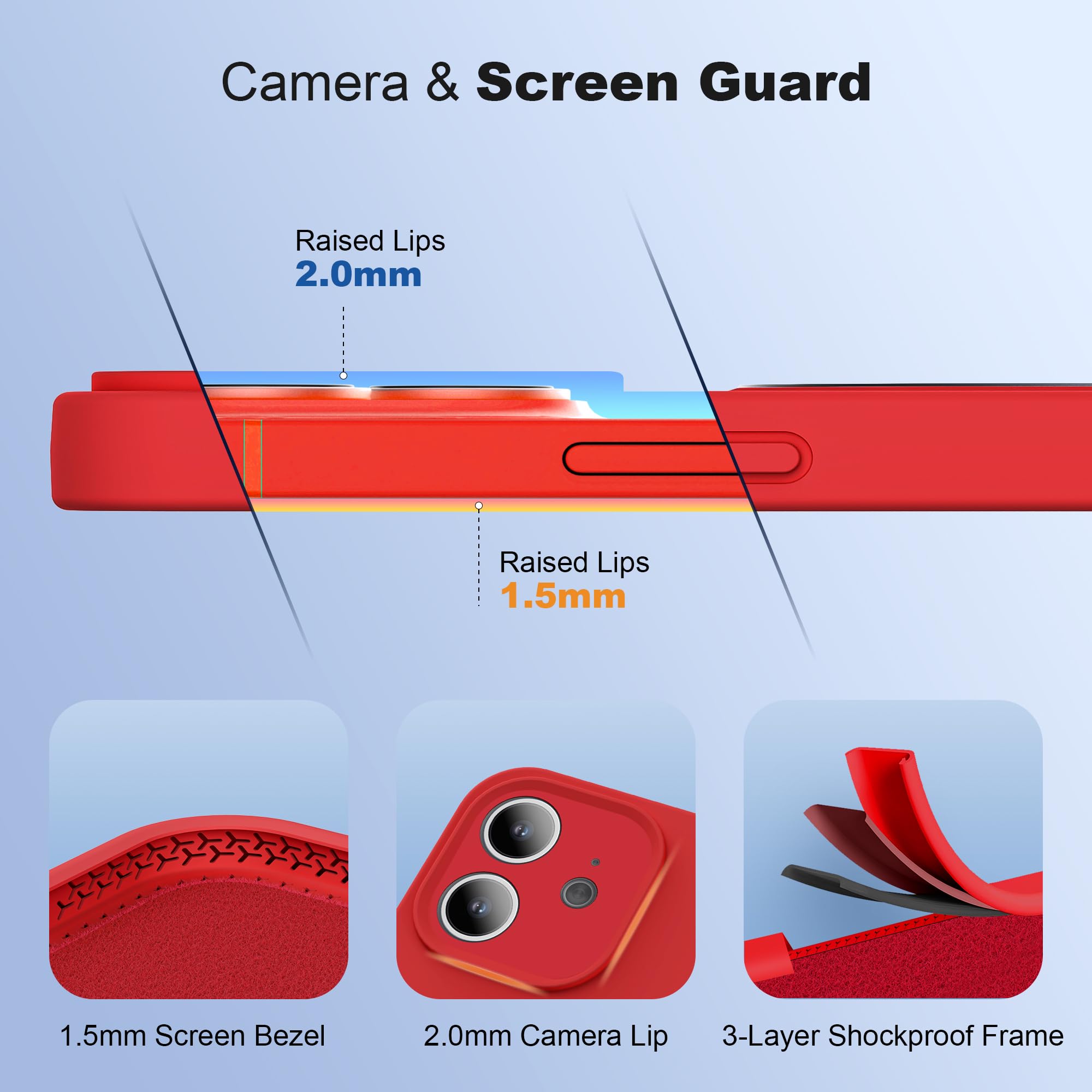 Skylmw Designed For Iphone 12 Case With Magnetic Invisible Stand Compatible With Magsafe Military Drop Tested Shockproof Silicon