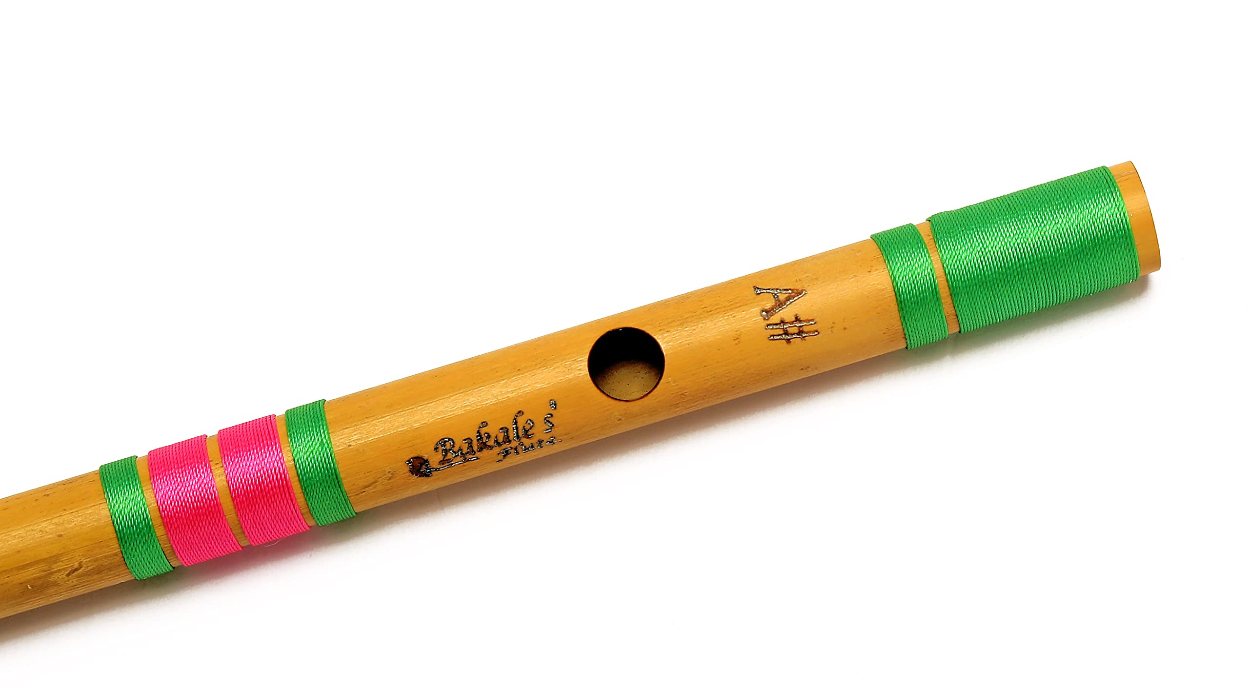 Bakale Flutes A# Base Bansuri Flute Right Handed  21 Inches  440Hz
