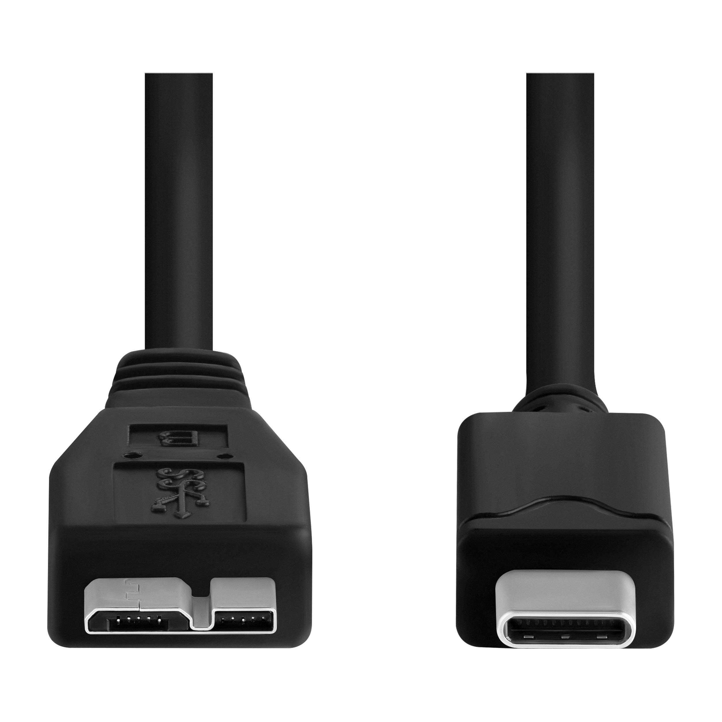 Vebner 20Ft Usb C To Micro B Cable   Extra Long Usb Micro B To Usb C   Extra Long Usb C Micro B Superspeed Tethering Cable