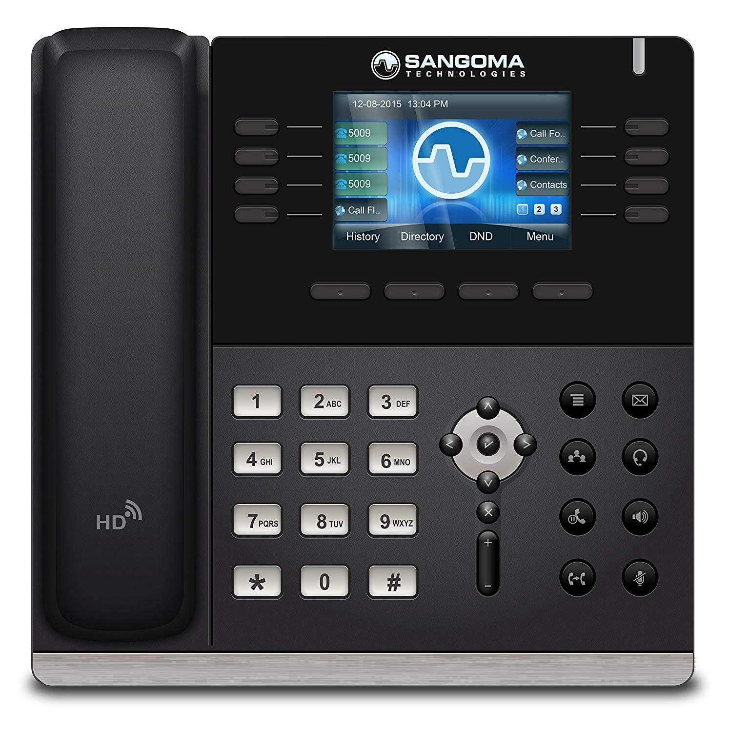 Sangoma Us Inc.. Sangoma S505 Voip Phone With Poe (Or Ac Adapter Sold Separately), Model: Phon S505