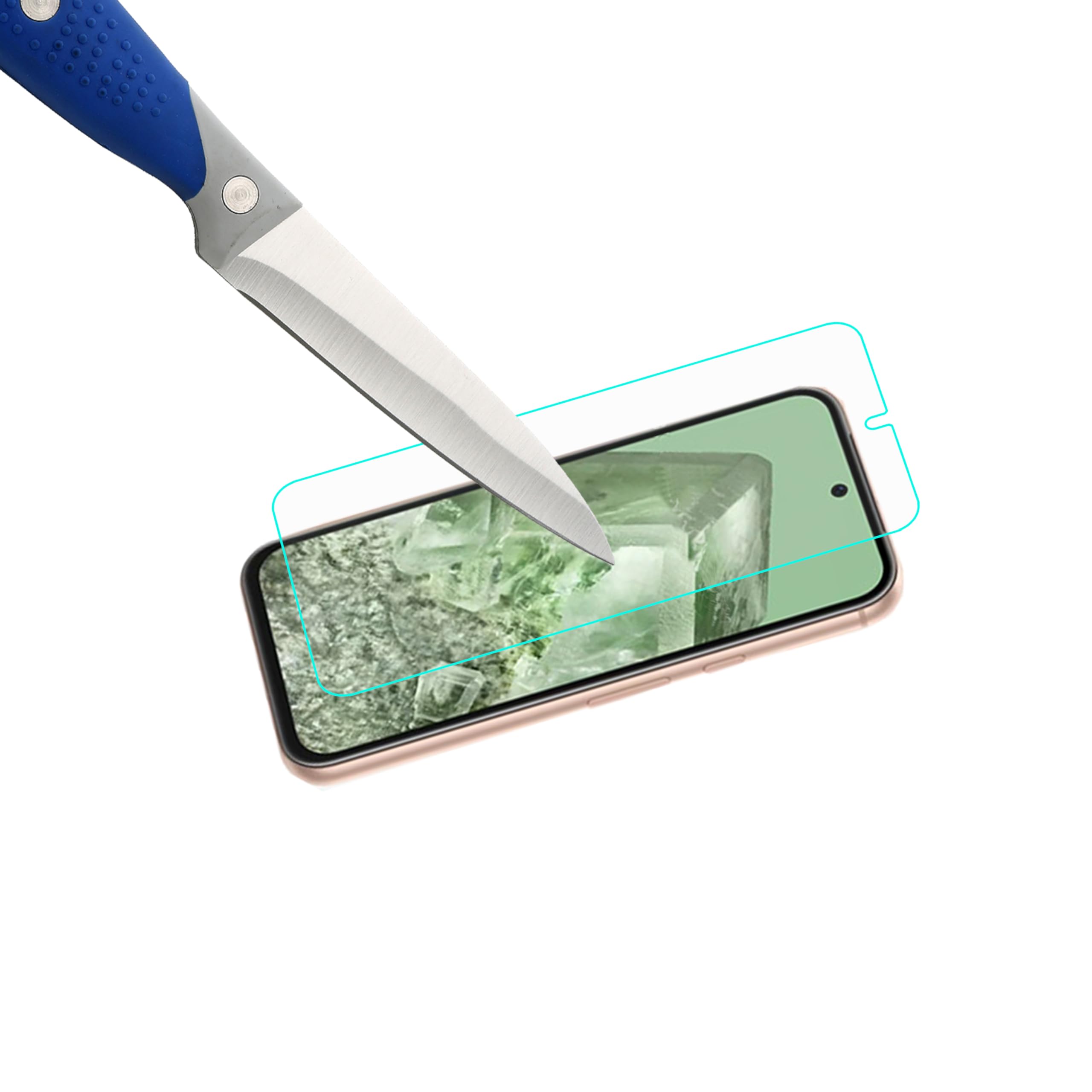 Mr.Shield [3 Pack] Screen Protector For Google Pixel 8A [Tempered Glass] [Japan Glass With 9H Hardness] Screen Protector