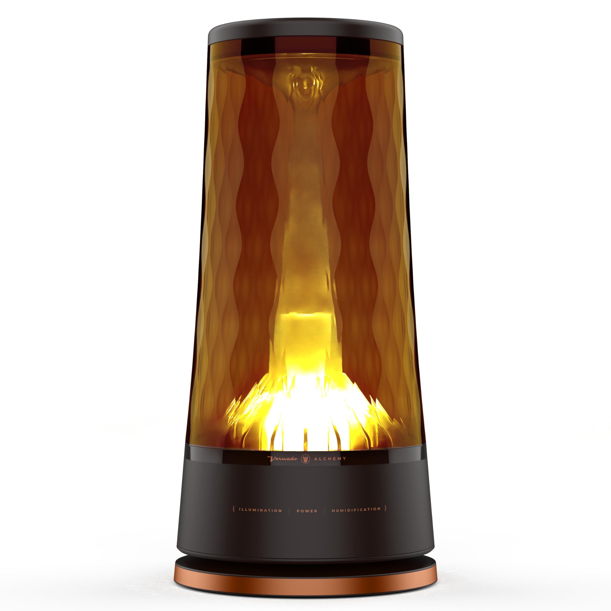 Vornado Lucerna 2 Alchemy Ultrasonic Humidifier With Ambient Light, 1 Gallon Capacity, 24 Hour Runtime, Modern Luxury Design, Au