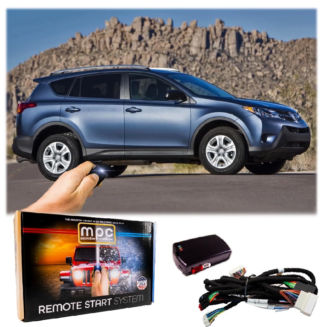 Mpc Remote Start Kit Toyota Rav4 2013 2014 2015 2016 2017 2018 || 100% Plug N Play || Push To Start Vehicles Only || Easy Instal