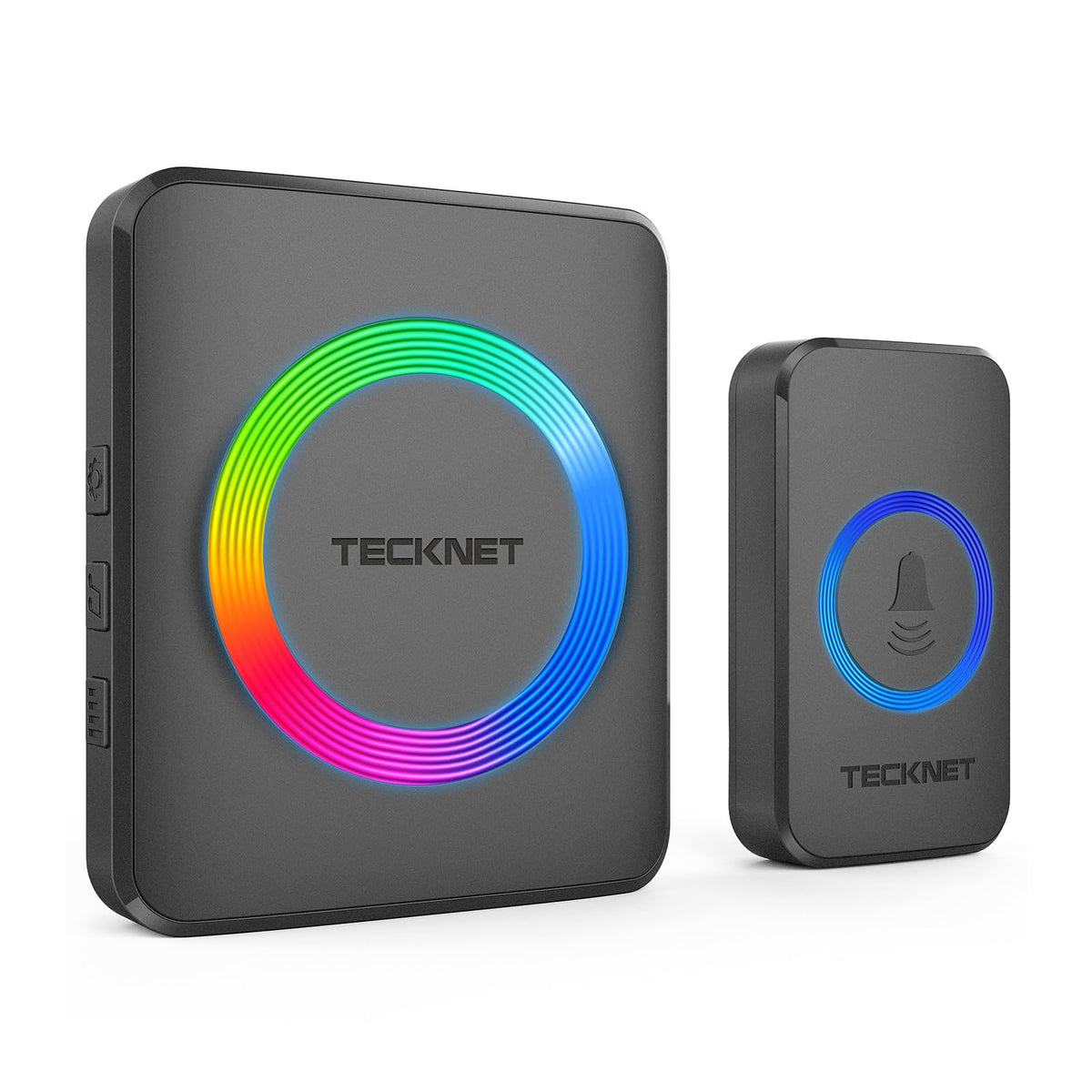 Tecknet Wireless Doorbells For Home, Ip65 Waterproof 1,970Ft 120Db Door Bell Ringer Wireless For Classroom With 60 Chimes & 5 Vo