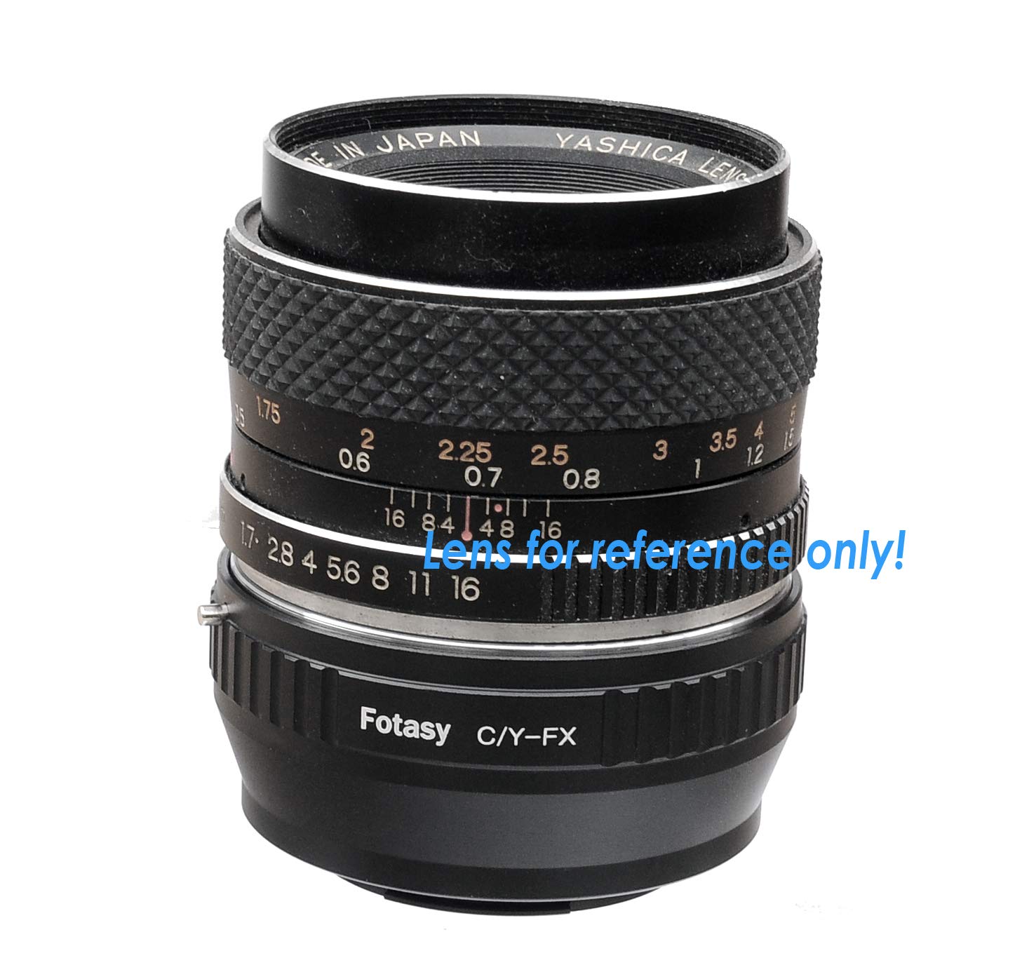 Fotasy Contax Yashica C/Y Lens To Fuji X Adapter, Cy Lens X Mount Adapter, Compatible With Fujifilm X-Pro1 X-Pro2 X-Pro3 X-E2 X-