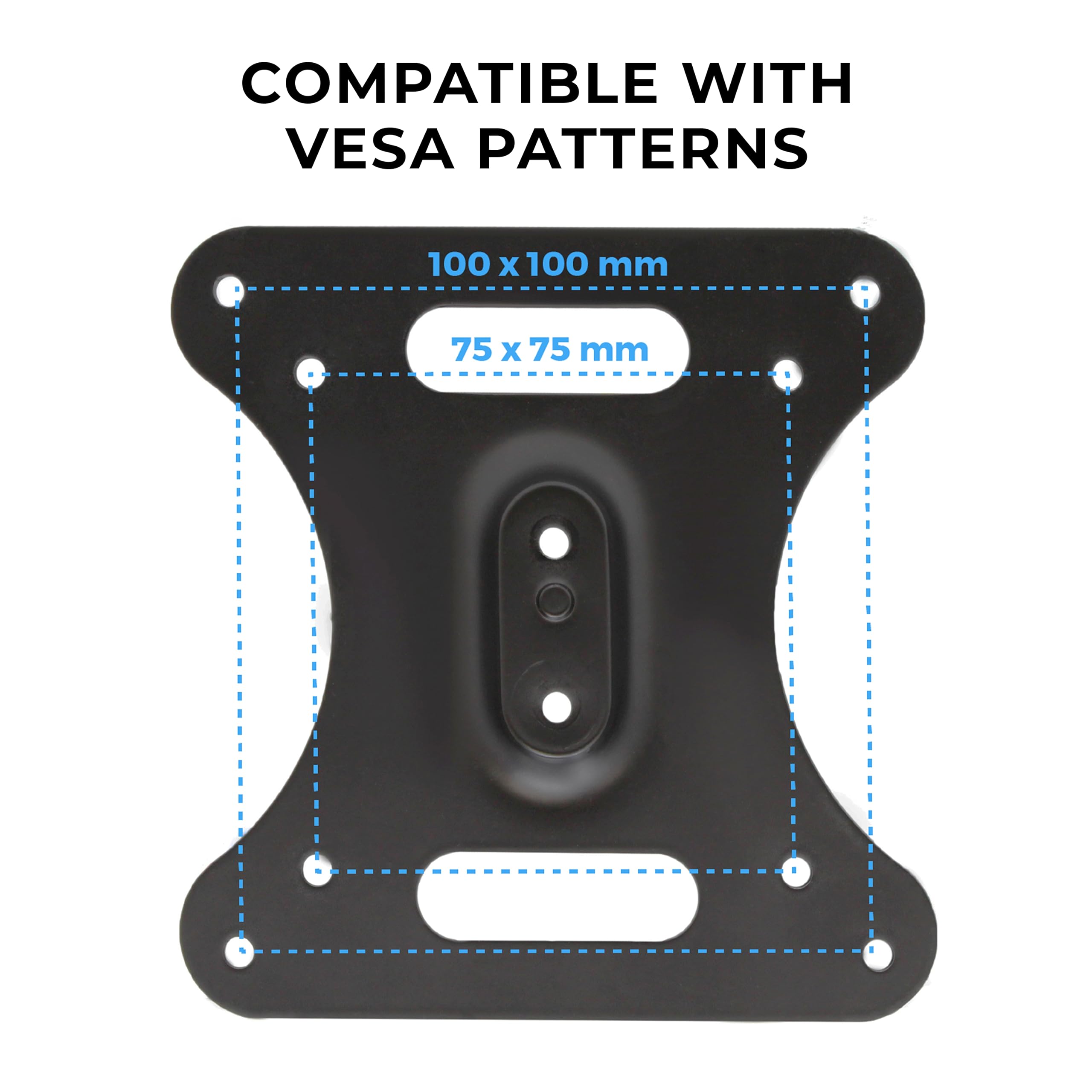 Humancentric Vesa Mount Adapter Compatible With Msi Optix Mag341Cq, Ag32C, Ag32Cq, G24C, G27C, G27C2 Monitors