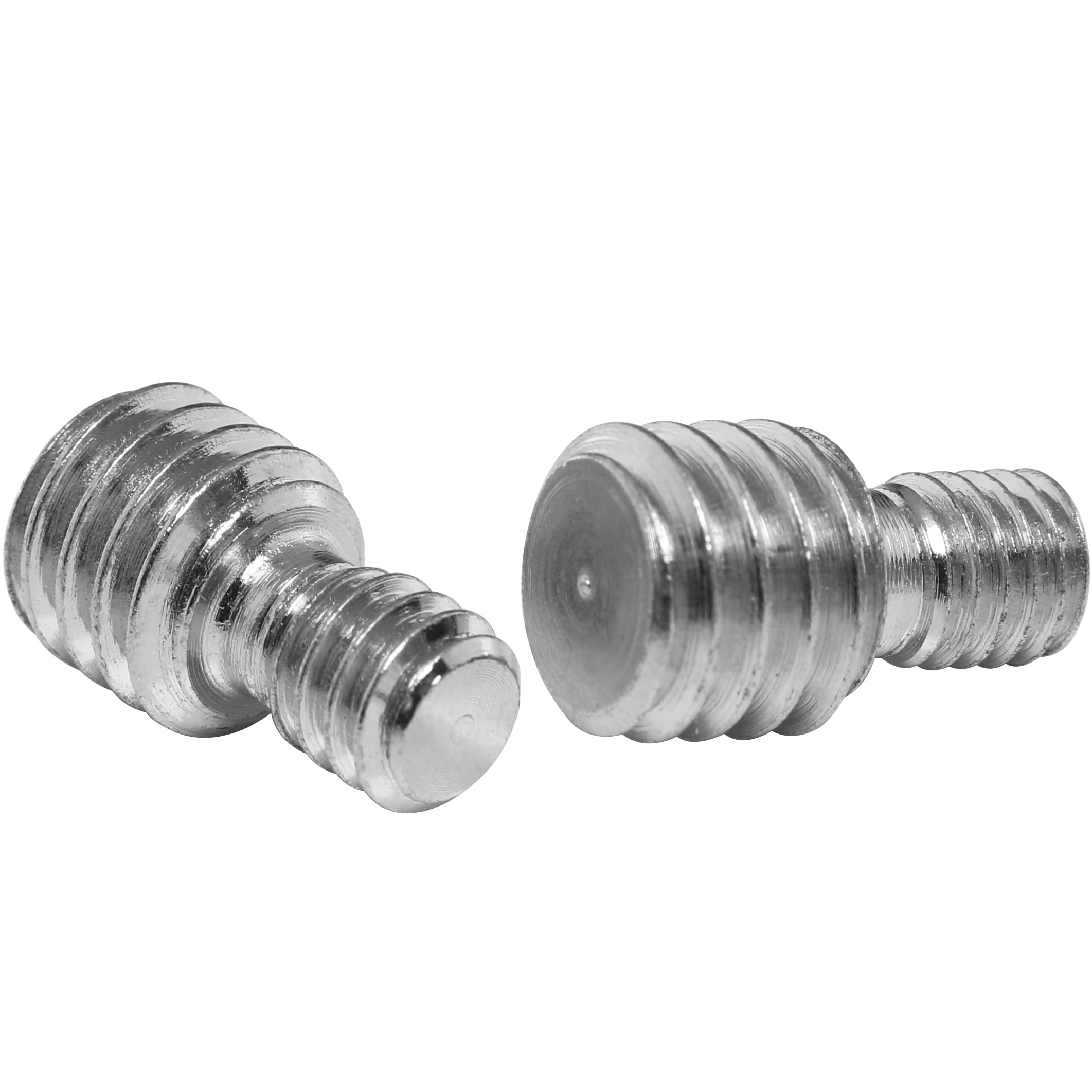 Luorng 3Pcs 3/8 Inch Male To 1/4 Inch Male Threaded Tripod Screw Adapter, 1/4 Inch Male To 3/8 Inch Male Double Sides Standard M