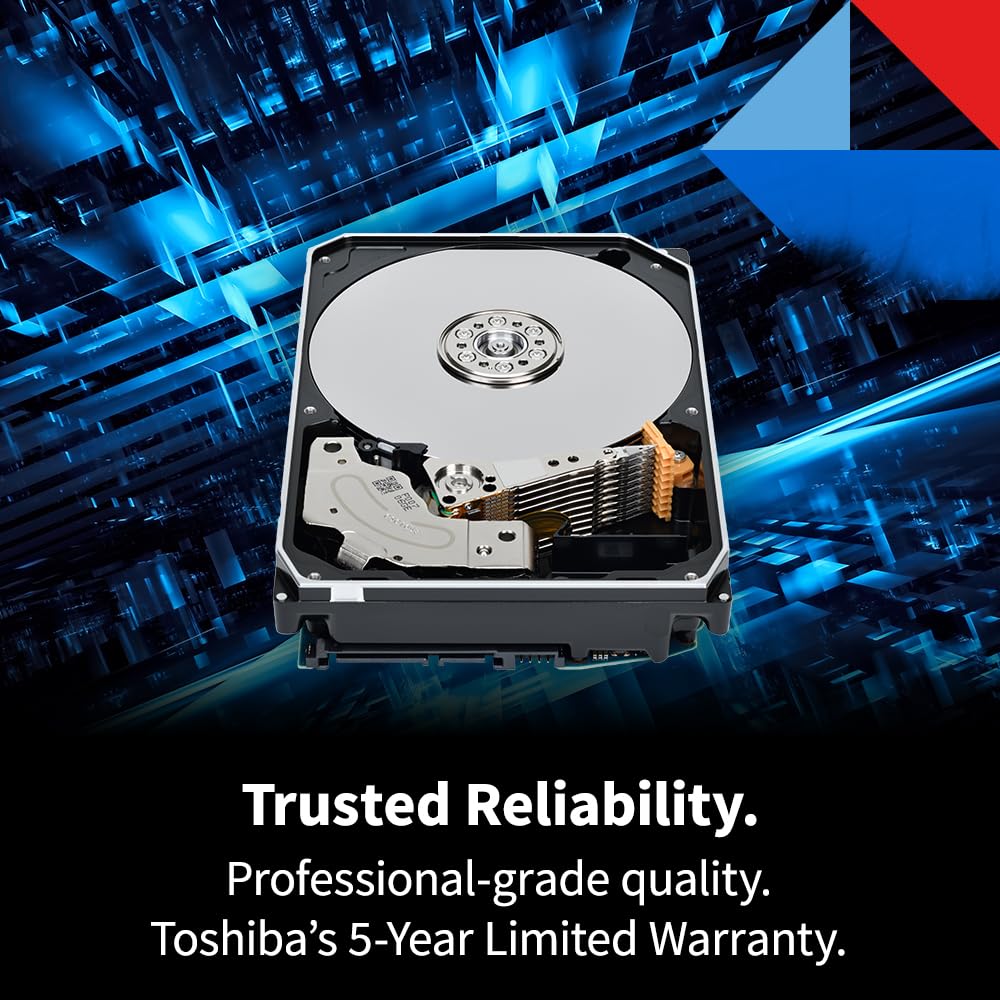 Toshiba X300 Pro 4Tb High Workload Performance For Creative Professionals 3.5 Inch Internal Hard Drive   Up To 300 Tb/Year Workl