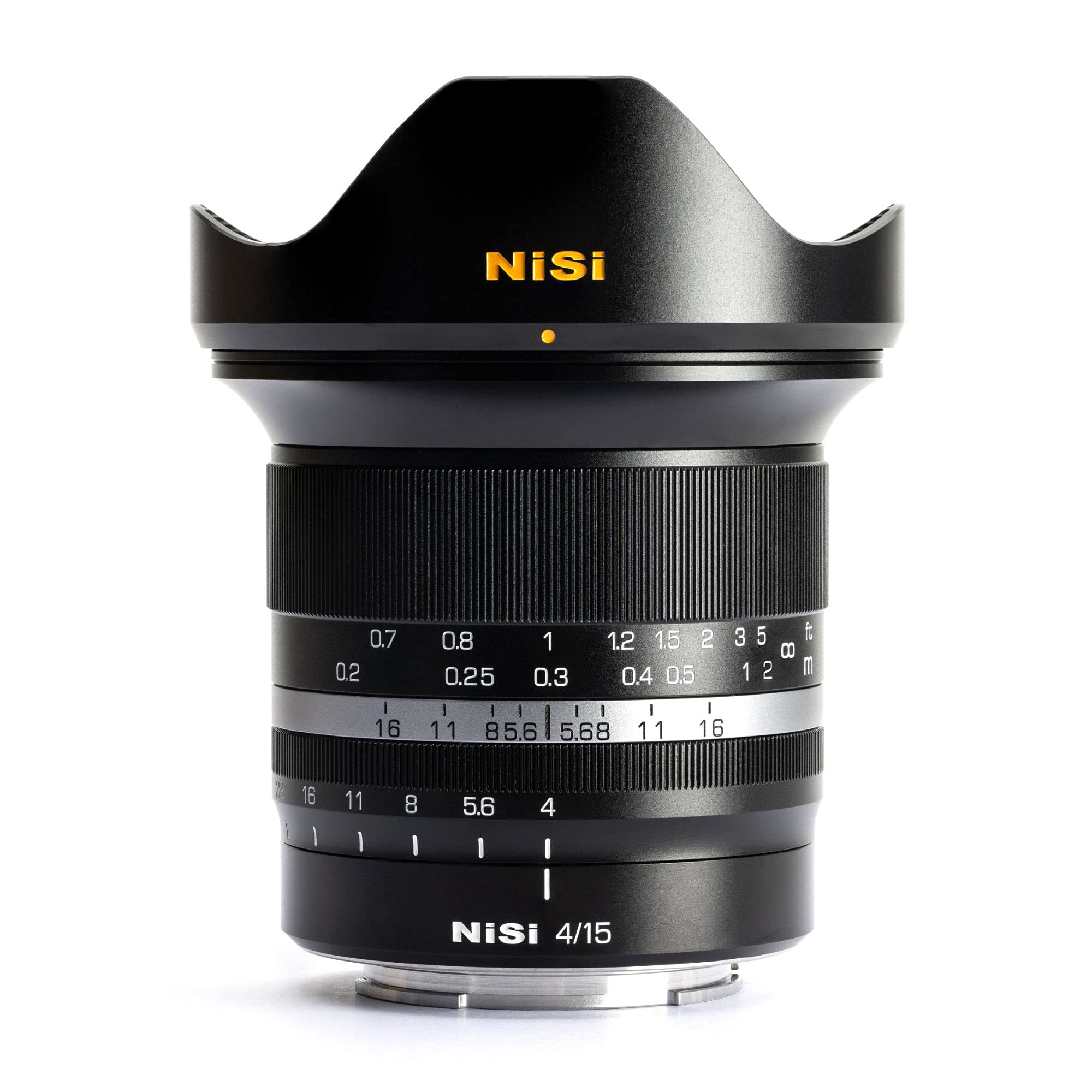 Nisi 15Mm F/4 Sunstar Lens For X Mount | Super Wide Angle Full Frame Asph Lens (Black)