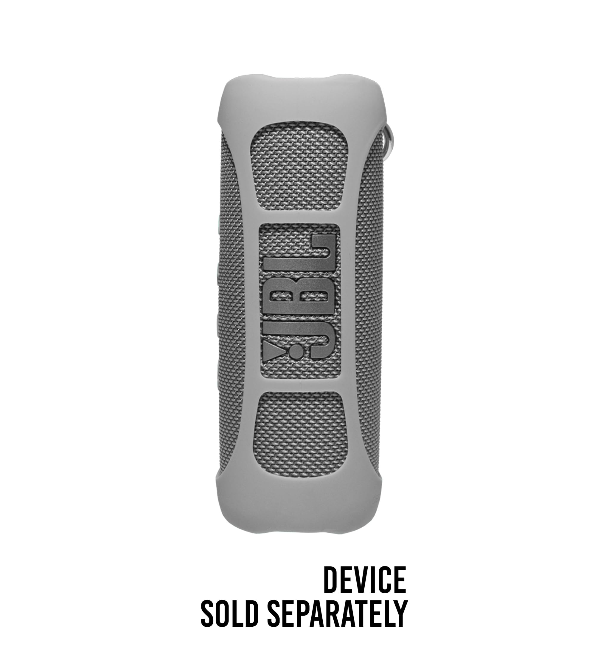 Silicone Cover Skin For Jbl Flip 6 Portable Bluetooth Speaker By Alltravel, Portable Full Protection Solution, Customized Skin With Color And Shape Matching (Gray)