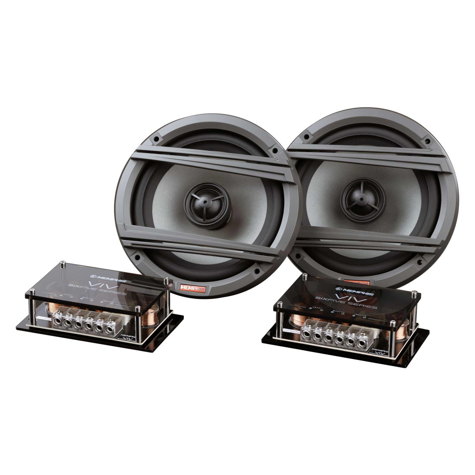 Memphis VIV60V2 6.5 Six Five Series Coaxial Speakers, Pair