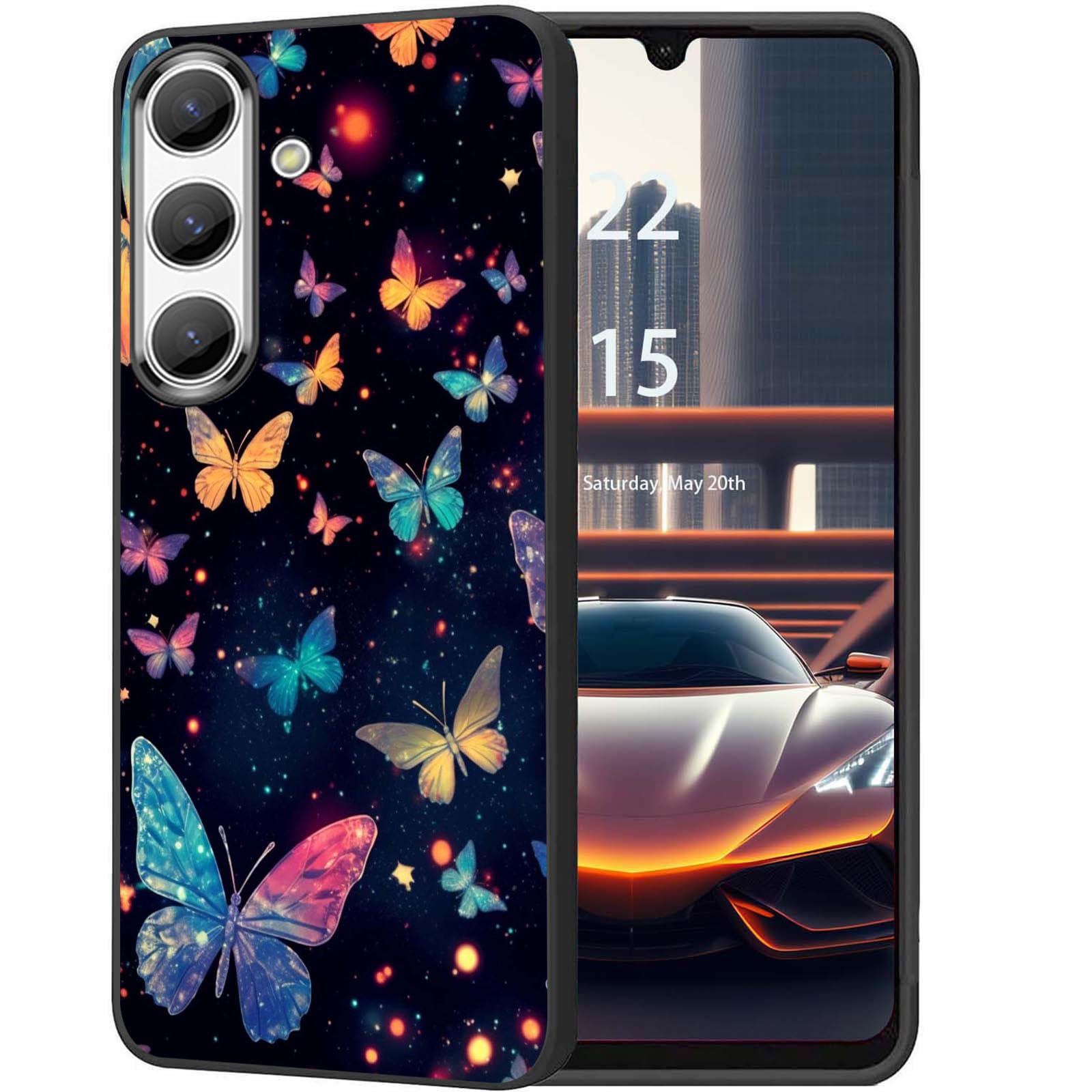 DHEEBFWE for Samsung Galaxy A36 5G Case,Slim Shock-Absorption Anti-Scratch Soft Shell Cover for Samsung Galaxy A36 5G Case,Uniqu
