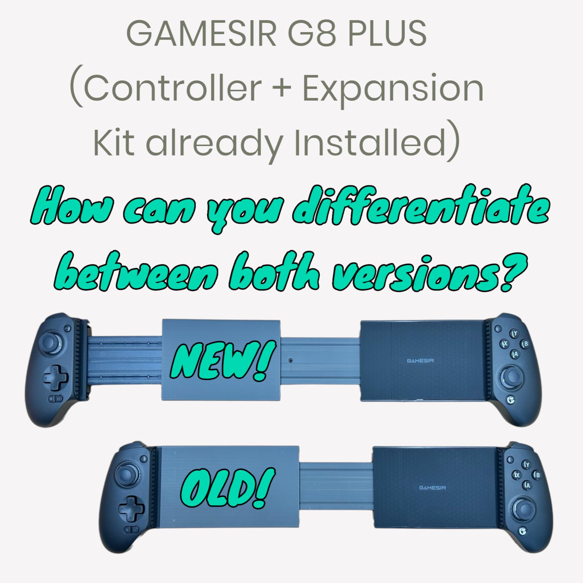 Moded Tablet Controller Galilleo G8 Plus Bluetooth For Tablets (Controller + Expansion Kit Already Installed + Case) It Can Hold