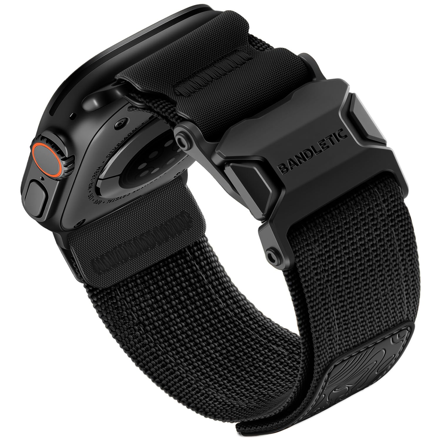 Bandletic Magnetic Bands Compatible with Apple Watch Ultra 3/Ultra Band 49mm, Breathable Nylon Gifts Strap with Magnetic Clasp f
