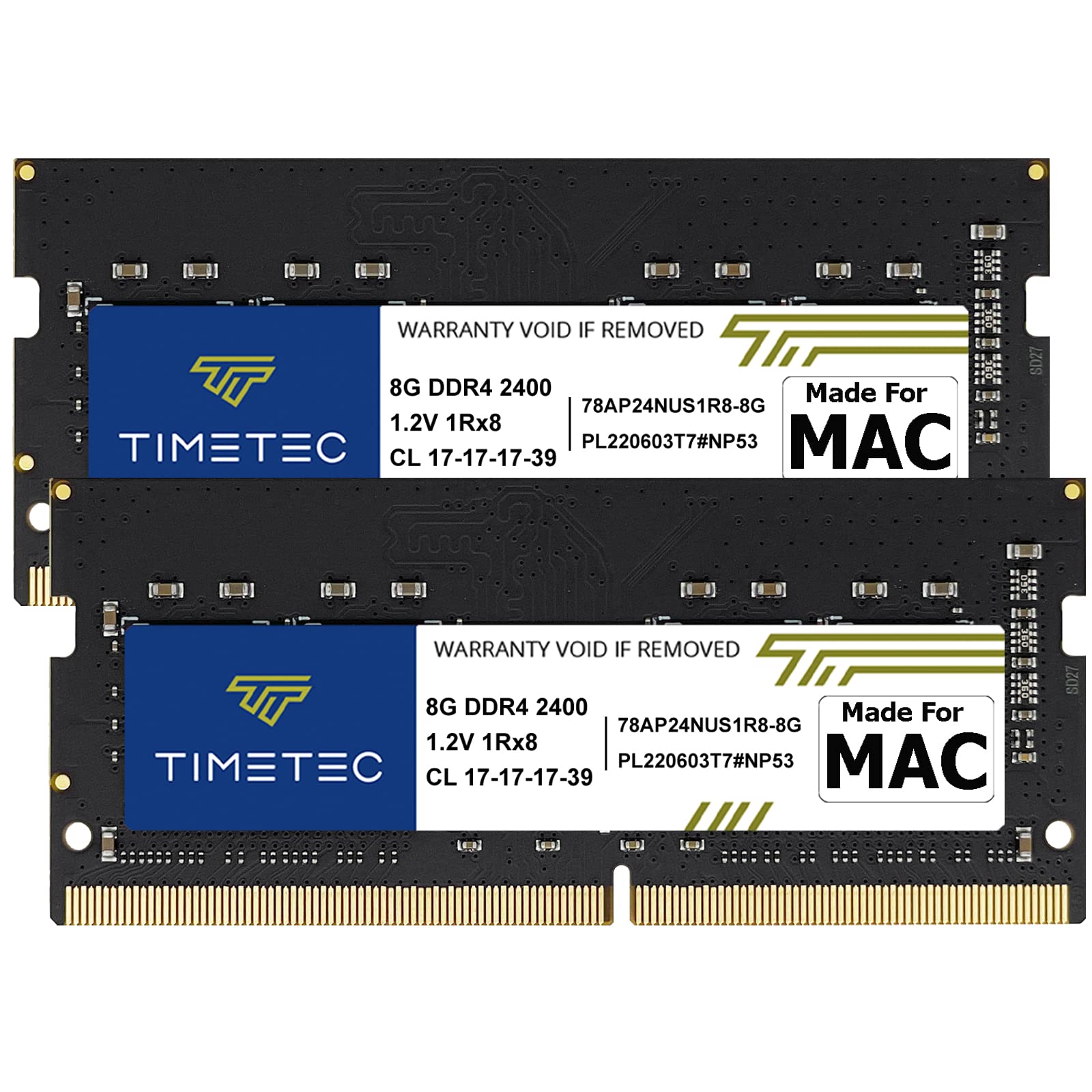 Timetec 16Gb Kit(2X8Gb) Compatible For Apple 2017 Imac (27 Inch W/Retina 5K, 21.5 Inch W/Retina 4K / Non Retina 4K) Ddr4 2400Mhz