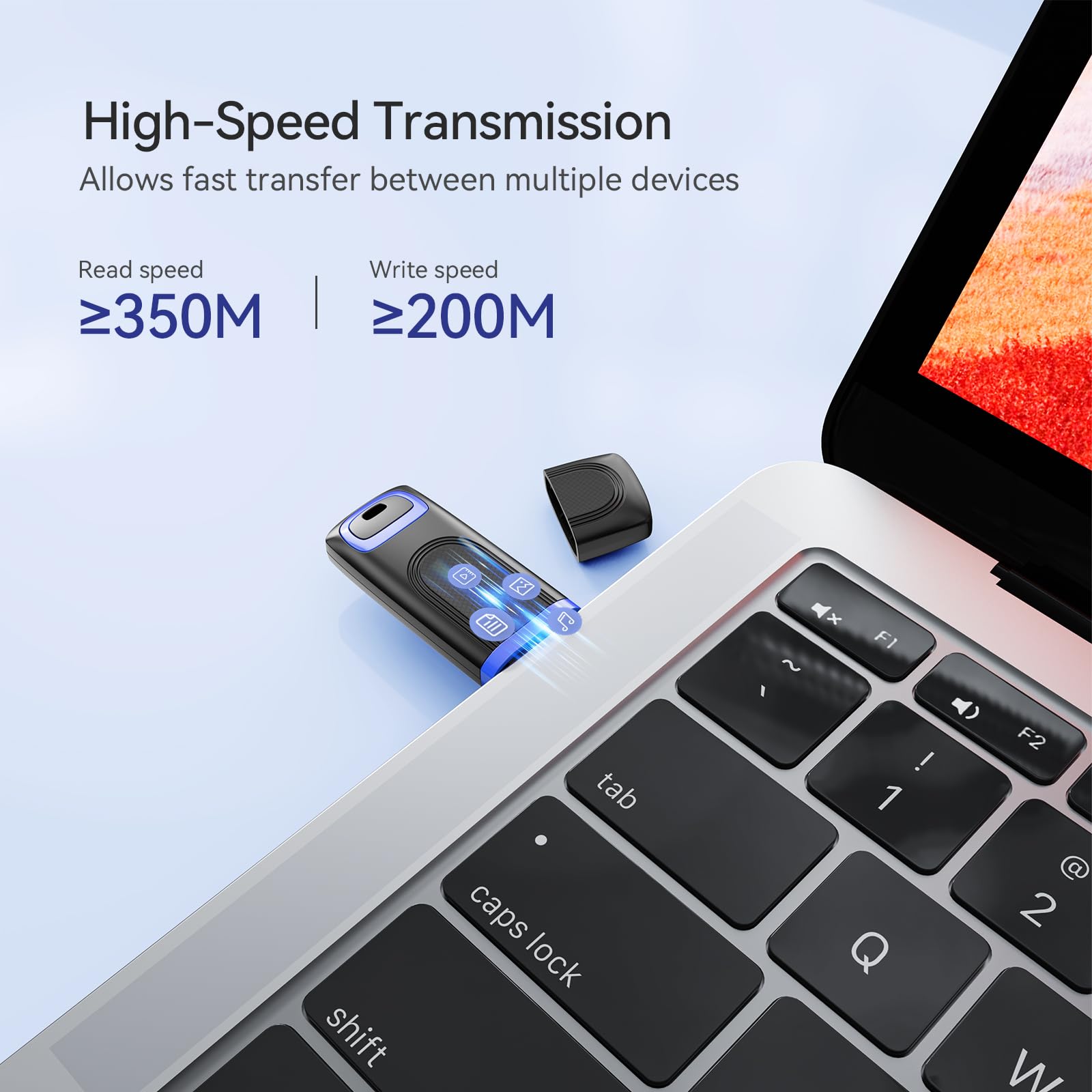 Joiot 128Gb Usb Flash Drive Up To 350Mb/S Usb 3.2 Flash Drive Compatible With Usb 3.1/Usb3.0/Usb 2.0 High Speed Thumb Drive With