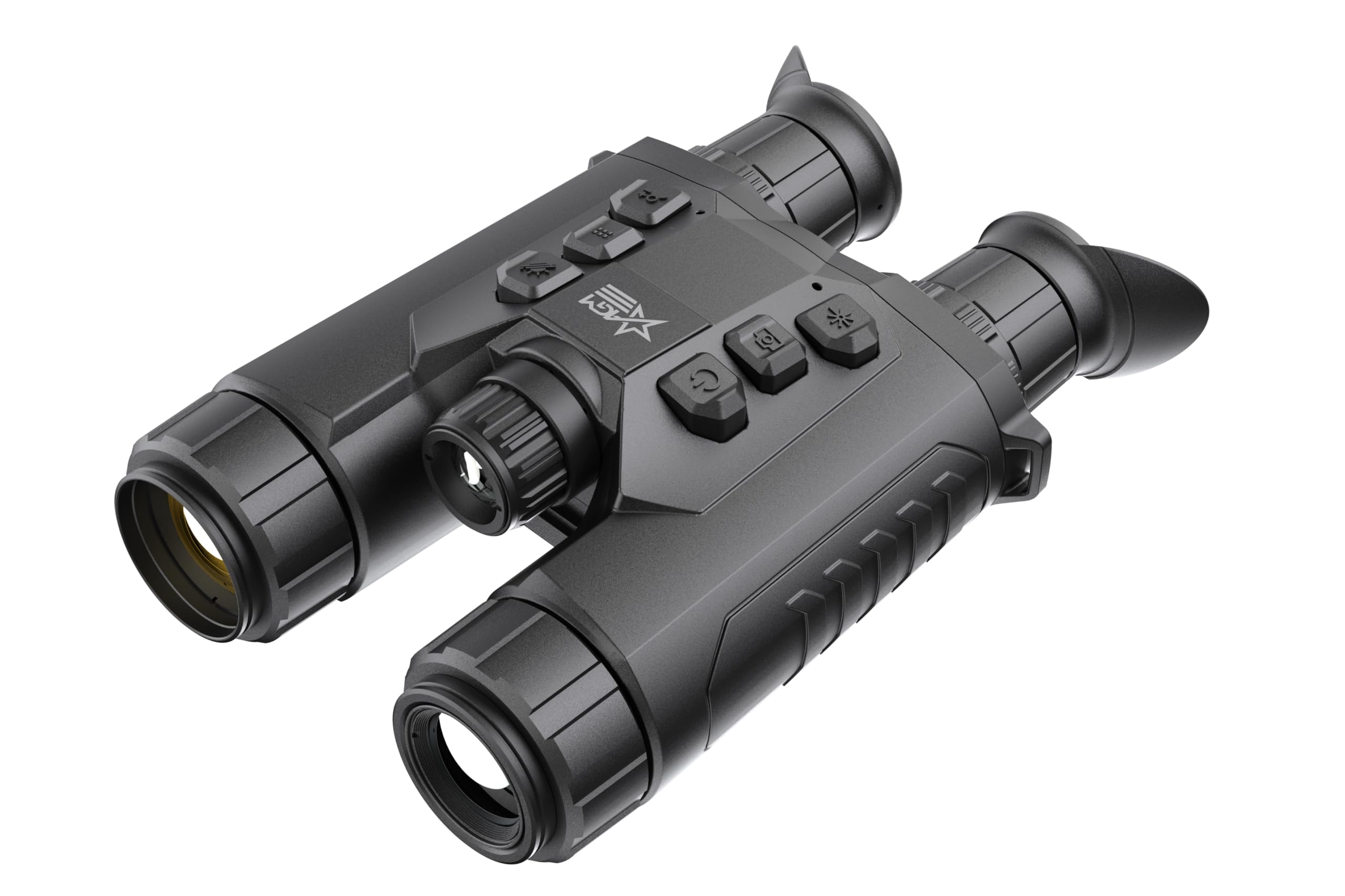 AGM Global Vision ObservIR LRF 35-384 Fusion Thermal Imaging & CMOS Binocular with Built-in Laser Range Finder, 12 Micron 384x28