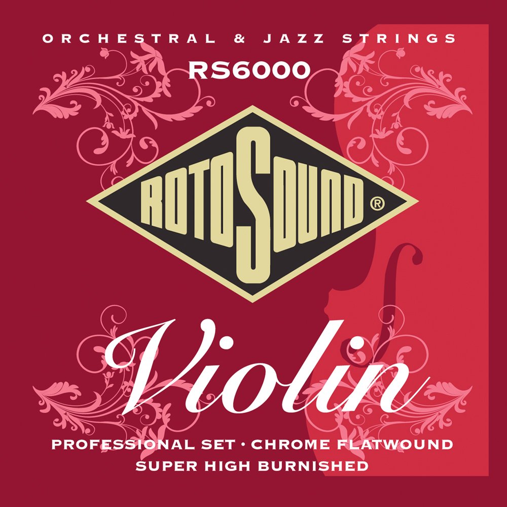 Rotosound Rs6000 Professional Flatwound Violin (Professional Set)
