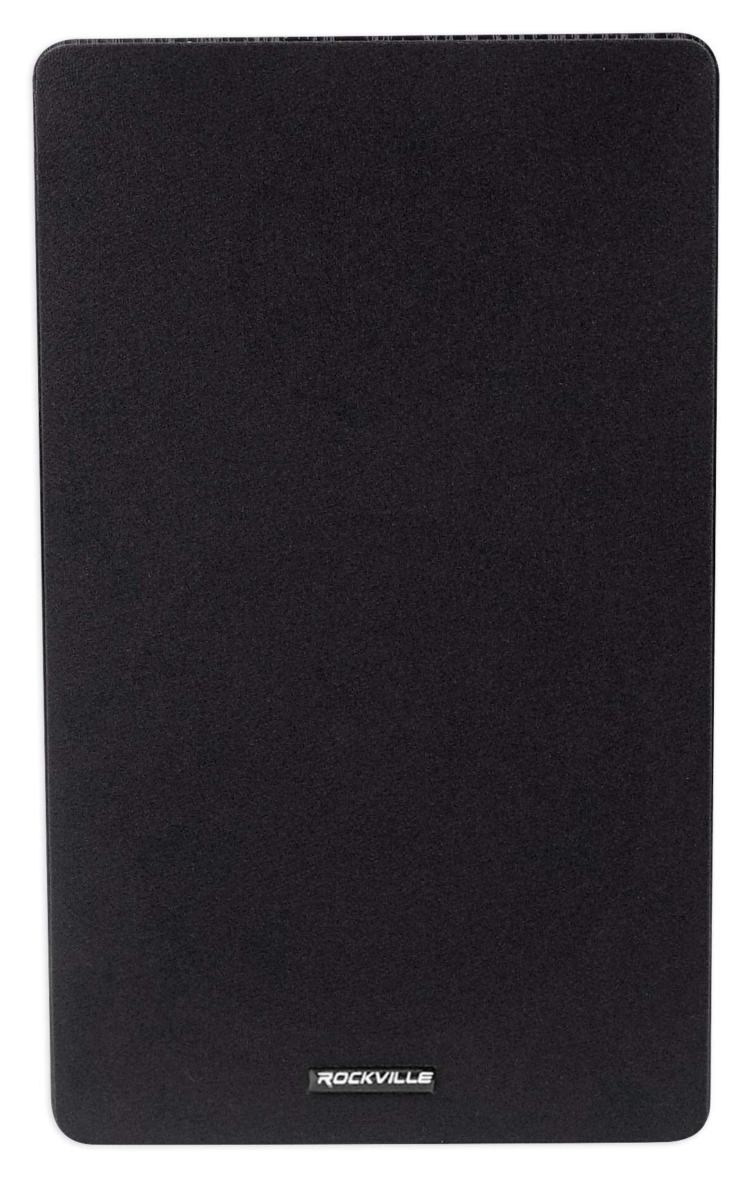 Rockville 2 Rockshelf 64B 400W Black 6.5'''' Home Theater Bookshelf Speakers/4 Ohm (Rockshelf 64B V2)