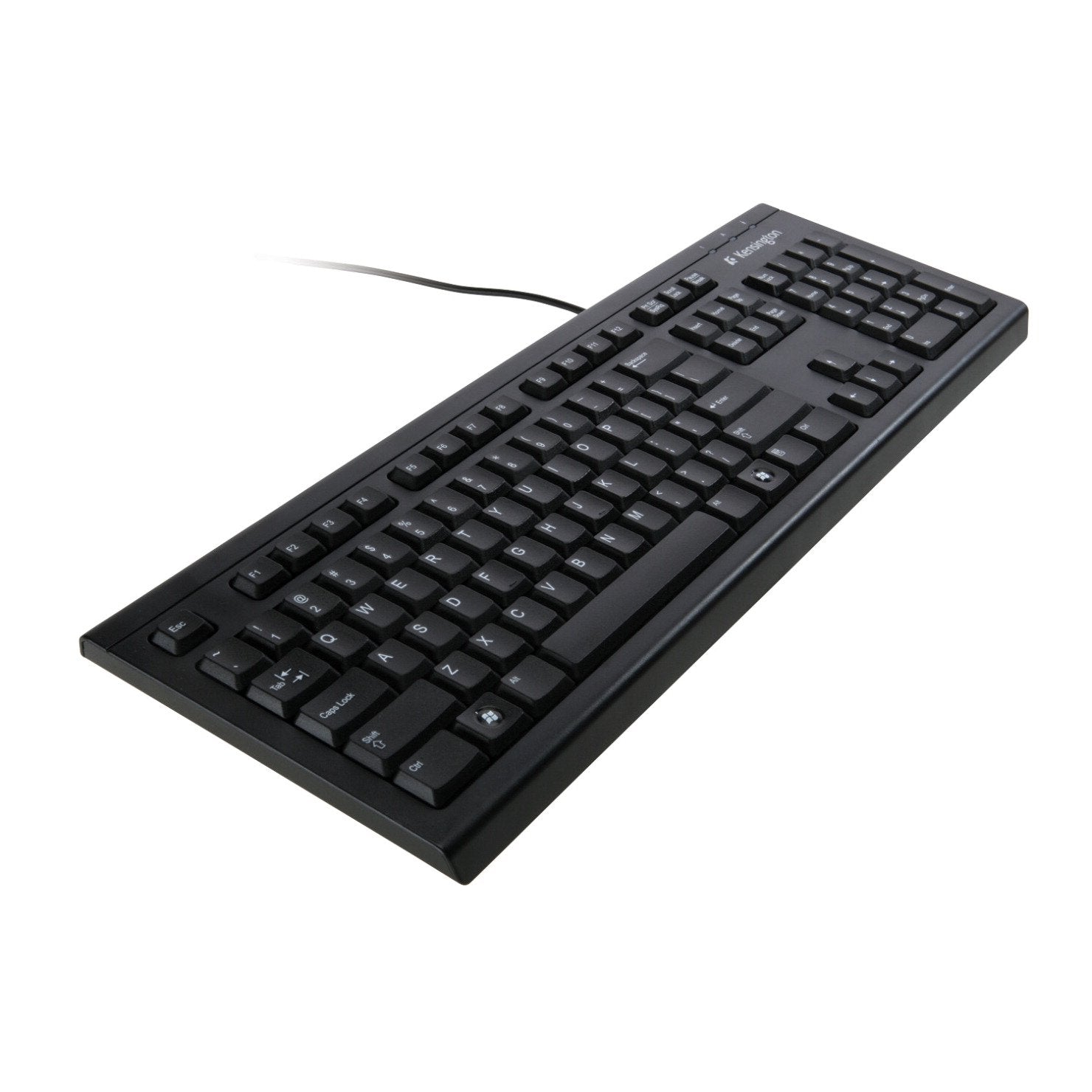 Kensington Spill Proof Keyboard, 104 Key Layout, Black