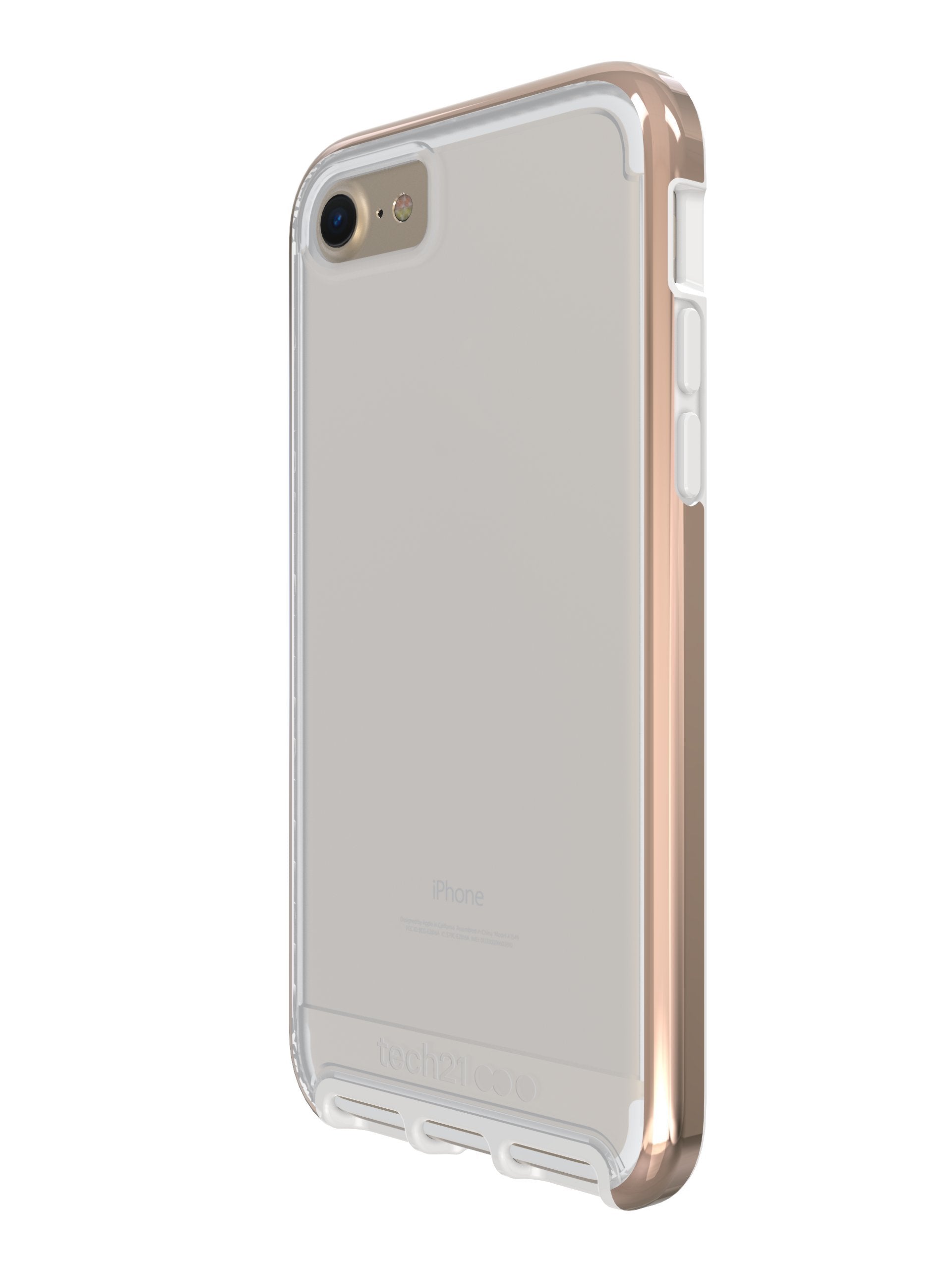 Tech21 Evo Elite Case For Iphone 7  Polished Rose Gold
