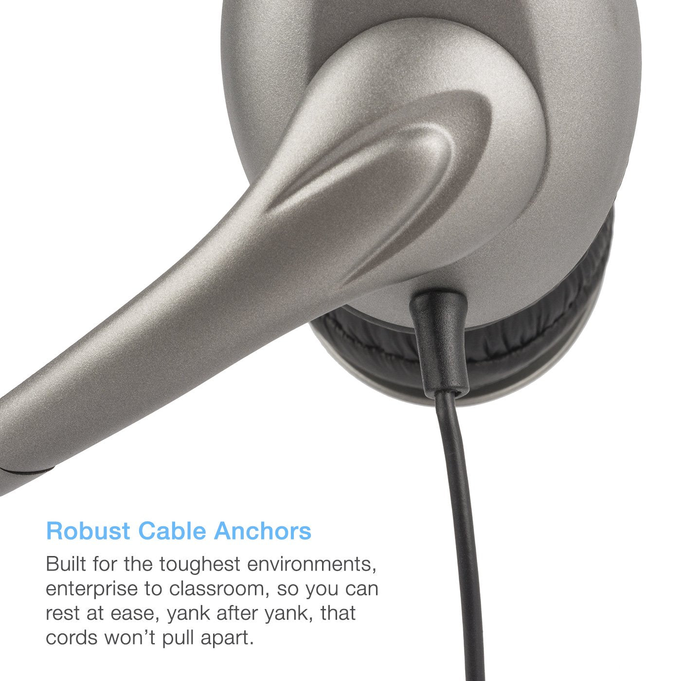 Cyber Acoustics Usb Stereo Headset (Ac 851B)