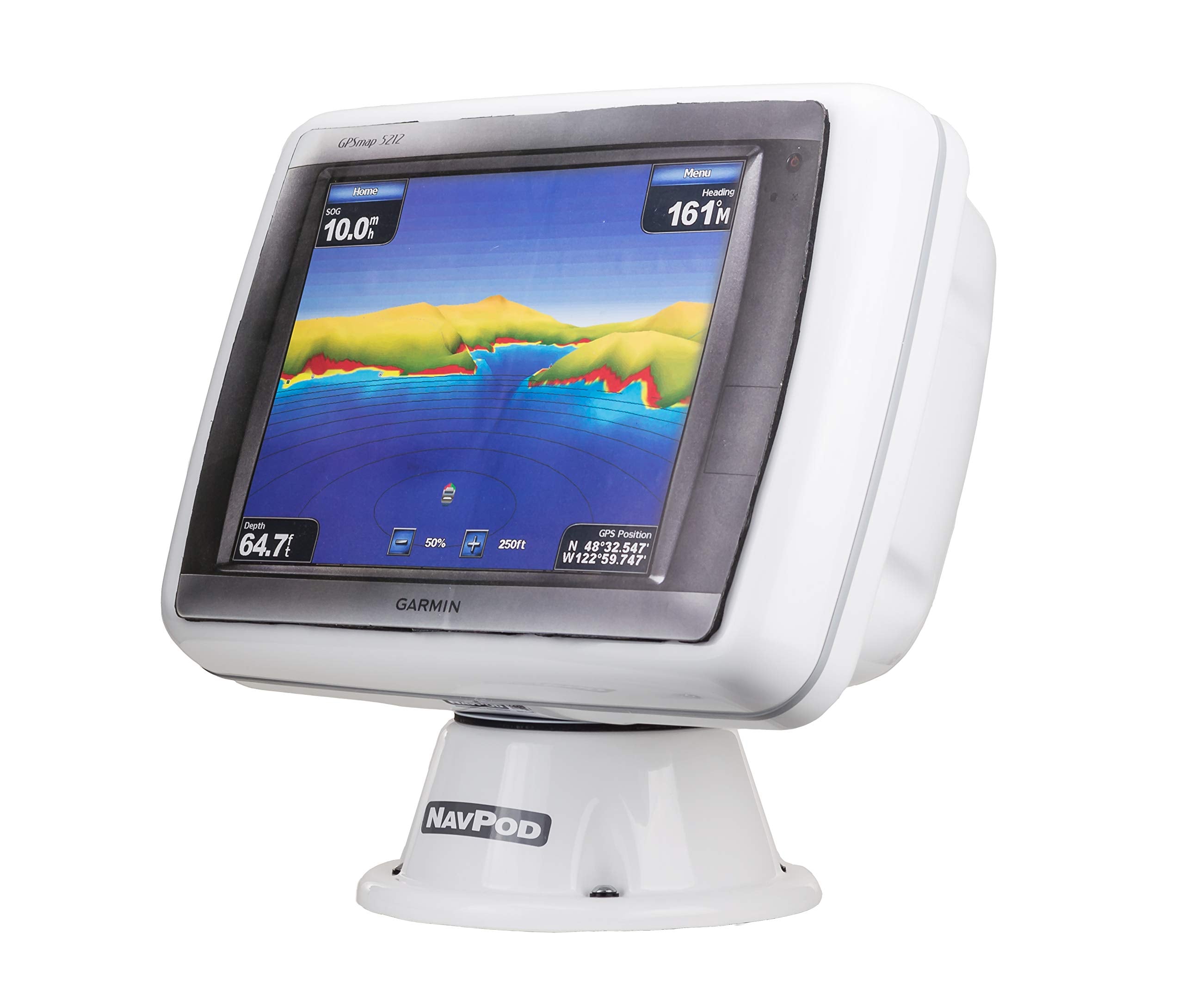 Navpod Pp5055 Powerpod Pre Cut For Garmin 5012/5212