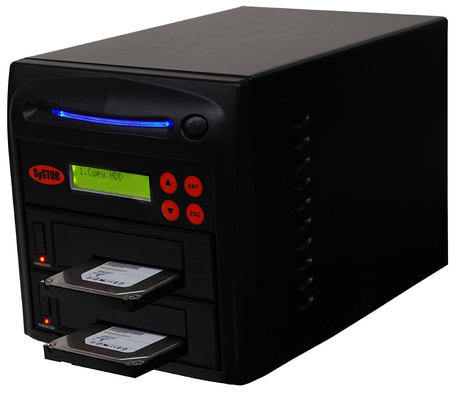 Systor 1:1 Hdd/Ssd Hard Drive Duplicator   18Gb/Min   Standalone Copier & Eraser/Sanitizer For Multiple Sata 3.5 Disk & 2.5 Soli