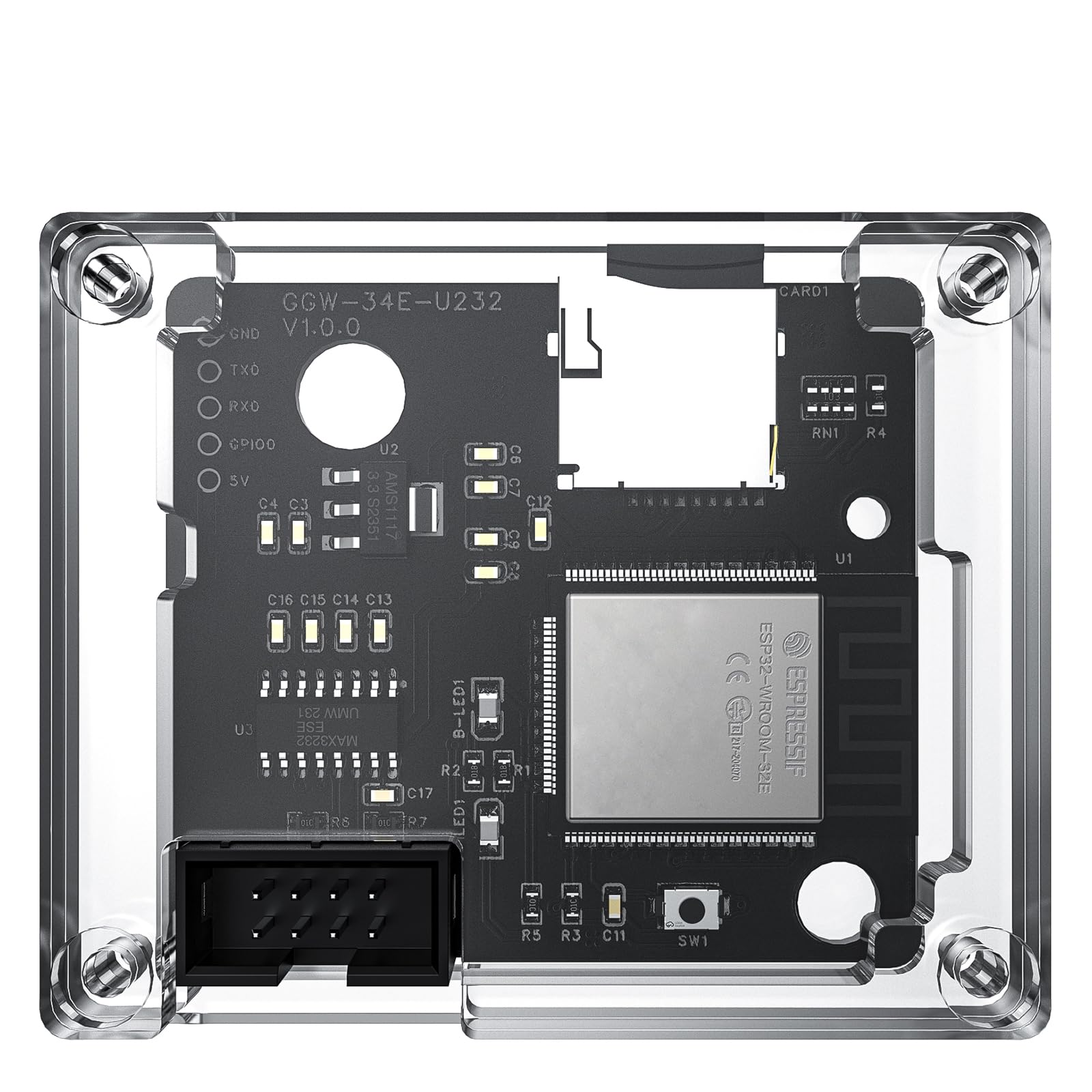 Genmitsu Ggw-U232 Wireless Wi-Fi Module Kit, App G-Code Sending, Remote Control And Monitor Cnc Milling Machine Offline Controll