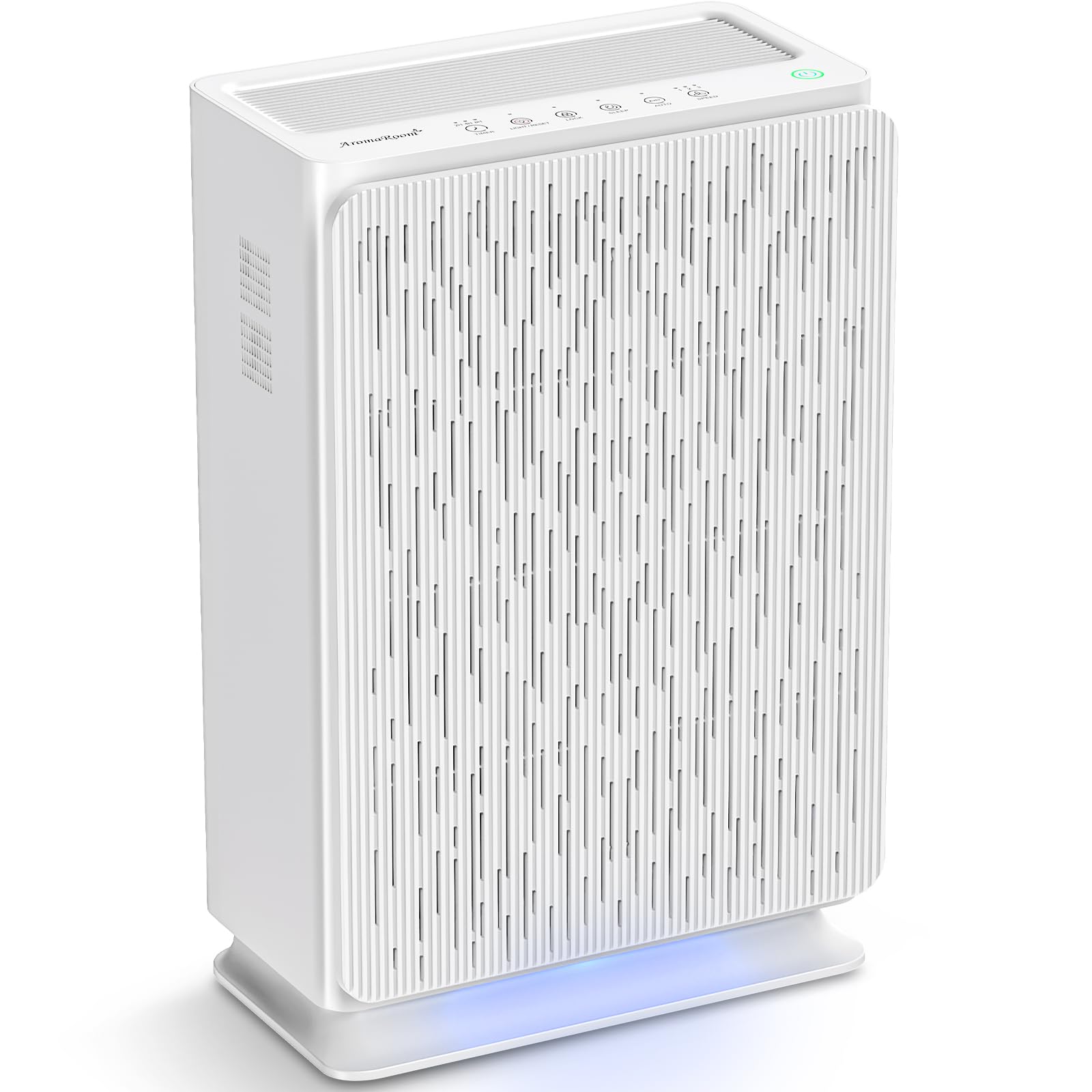AromaRoom HEPA14 Air Purifier for Large Rooms up to 2100 Sq Ft, Smart PM 2.5 Sensor & Auto Mode, 99.99% Removal of Dust, Pollen,
